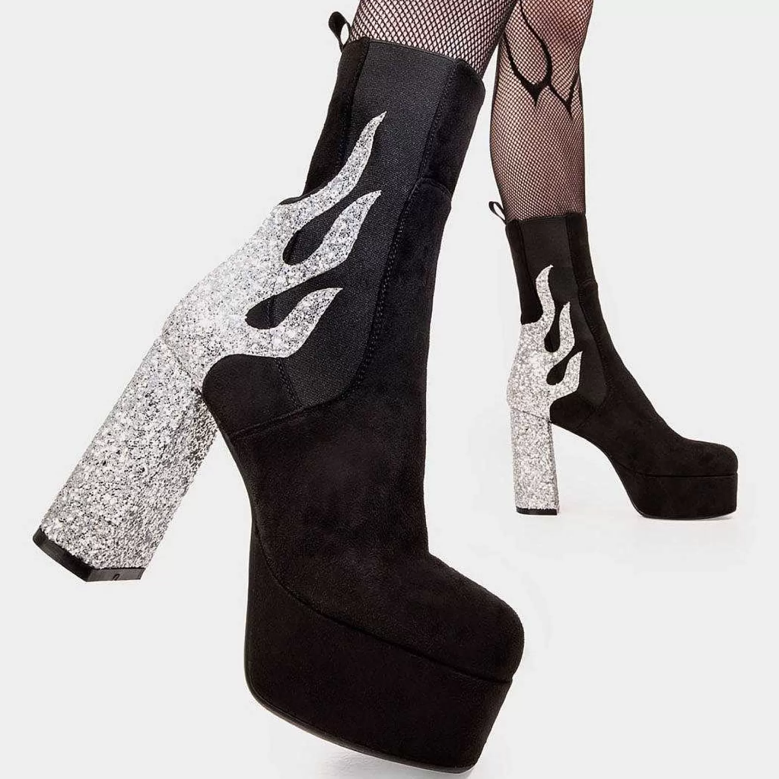 Lamoda Calf>Apparent Lies Platform Calf Boots