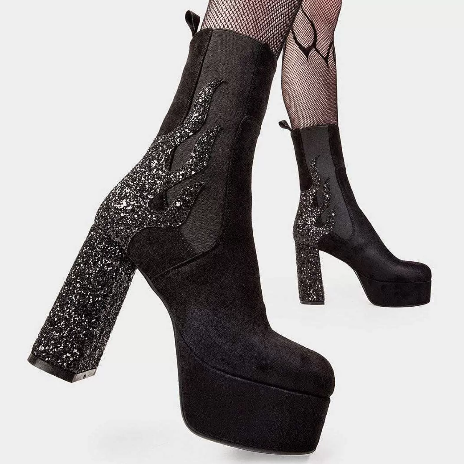 Lamoda Calf>Apparent Lies Platform Calf Boots