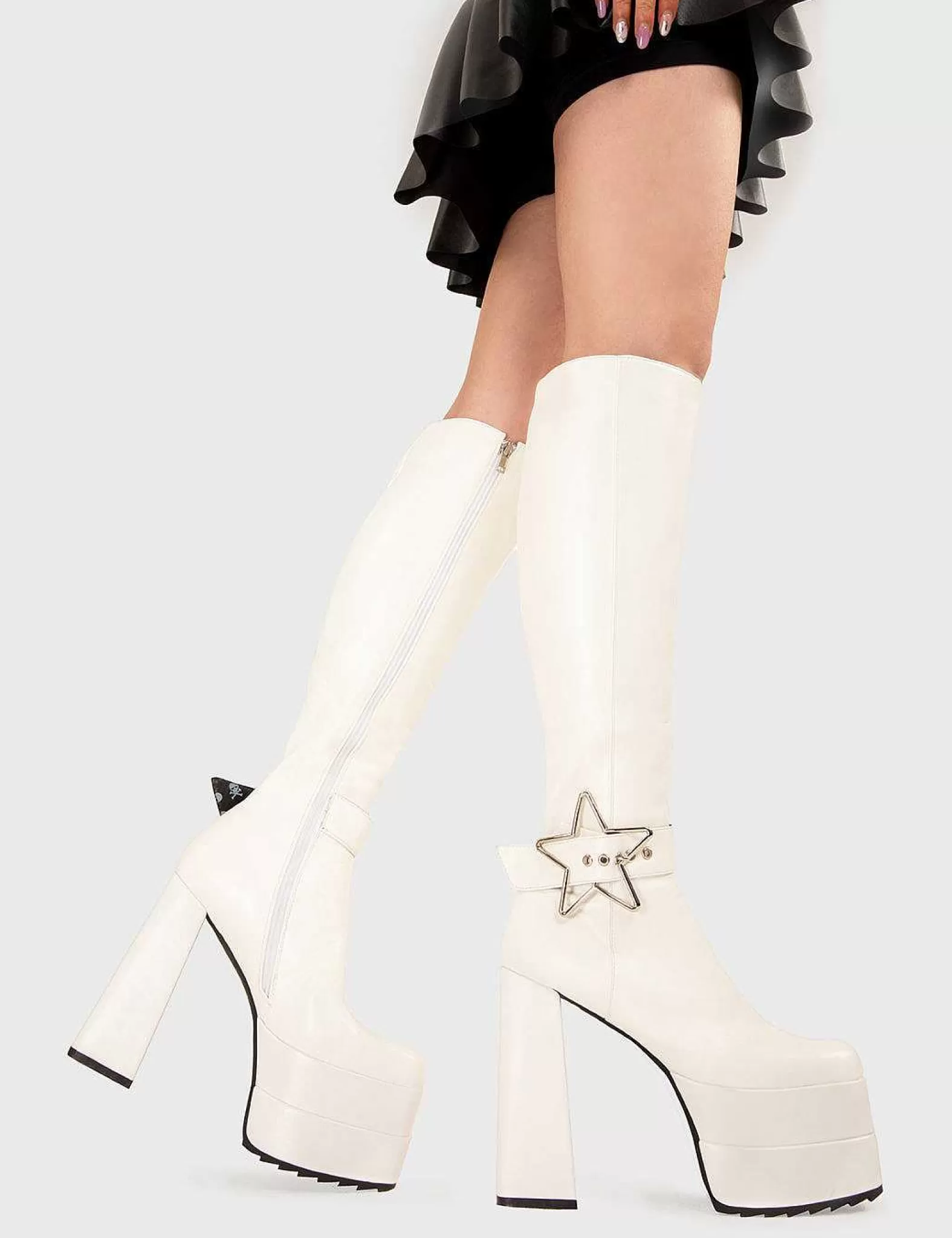 Lamoda Knee High>Asteroid Platform Knee High Boots