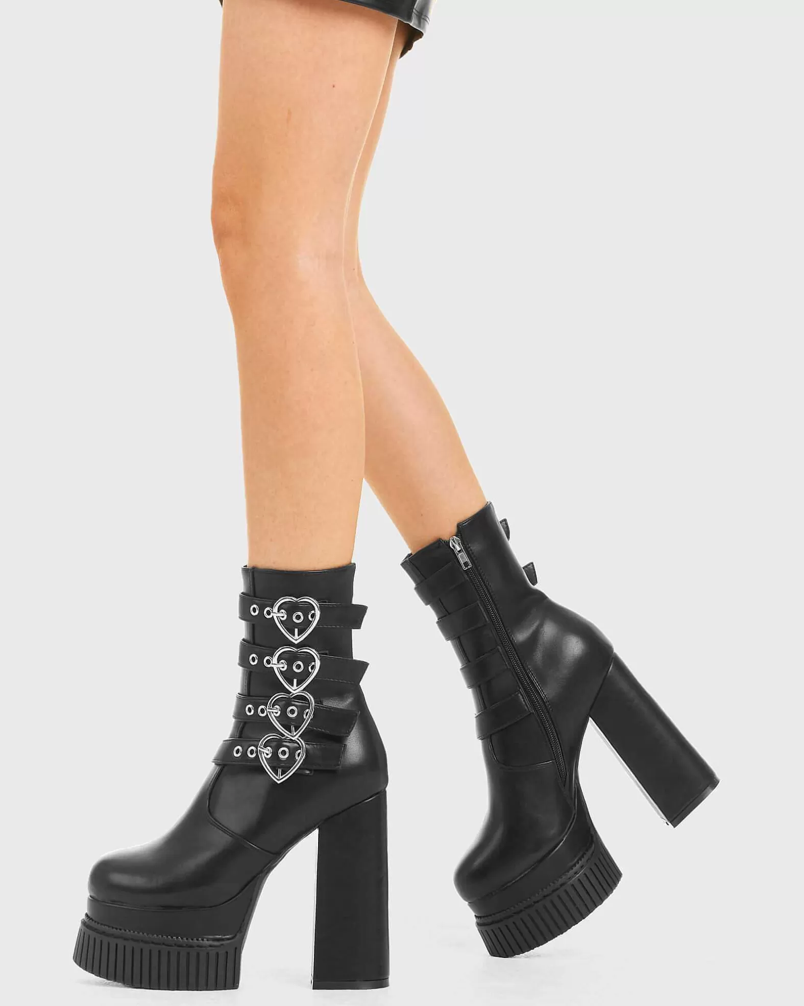 Lamoda Creepers>Back To Love Creeper Platform Ankle Boots