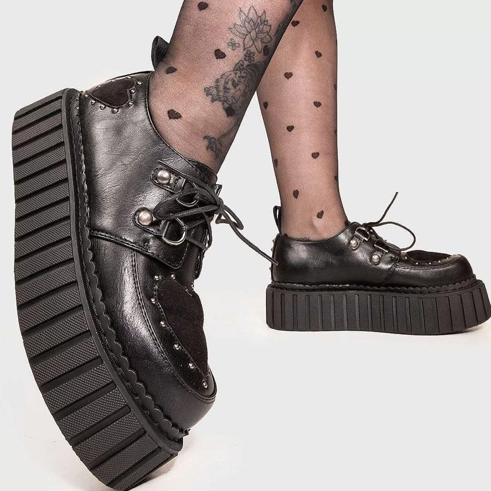 Lamoda Chunky>Cryptic Love Chunky Creeper Shoes