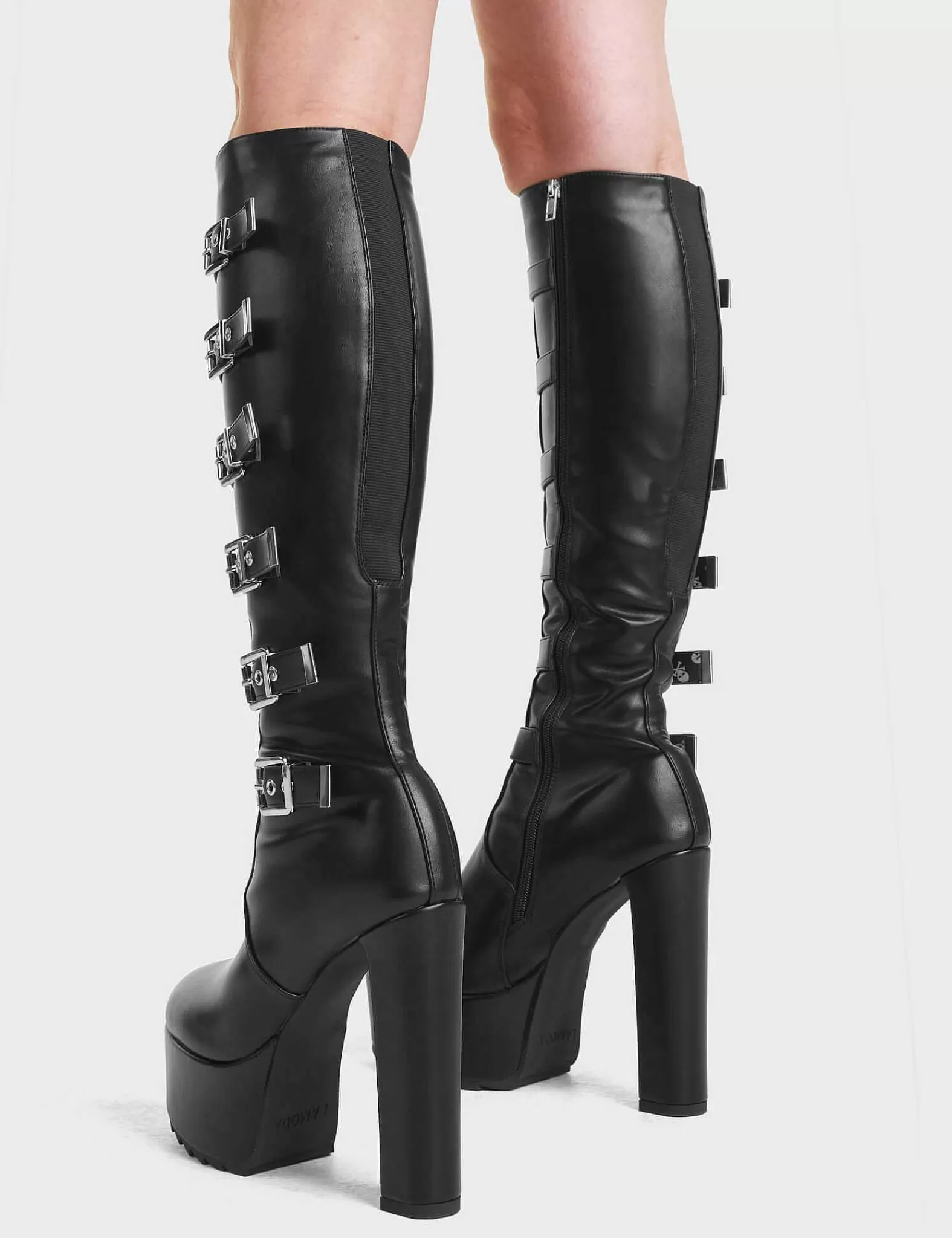 Lamoda Knee High>Direct Platform Knee High Boots