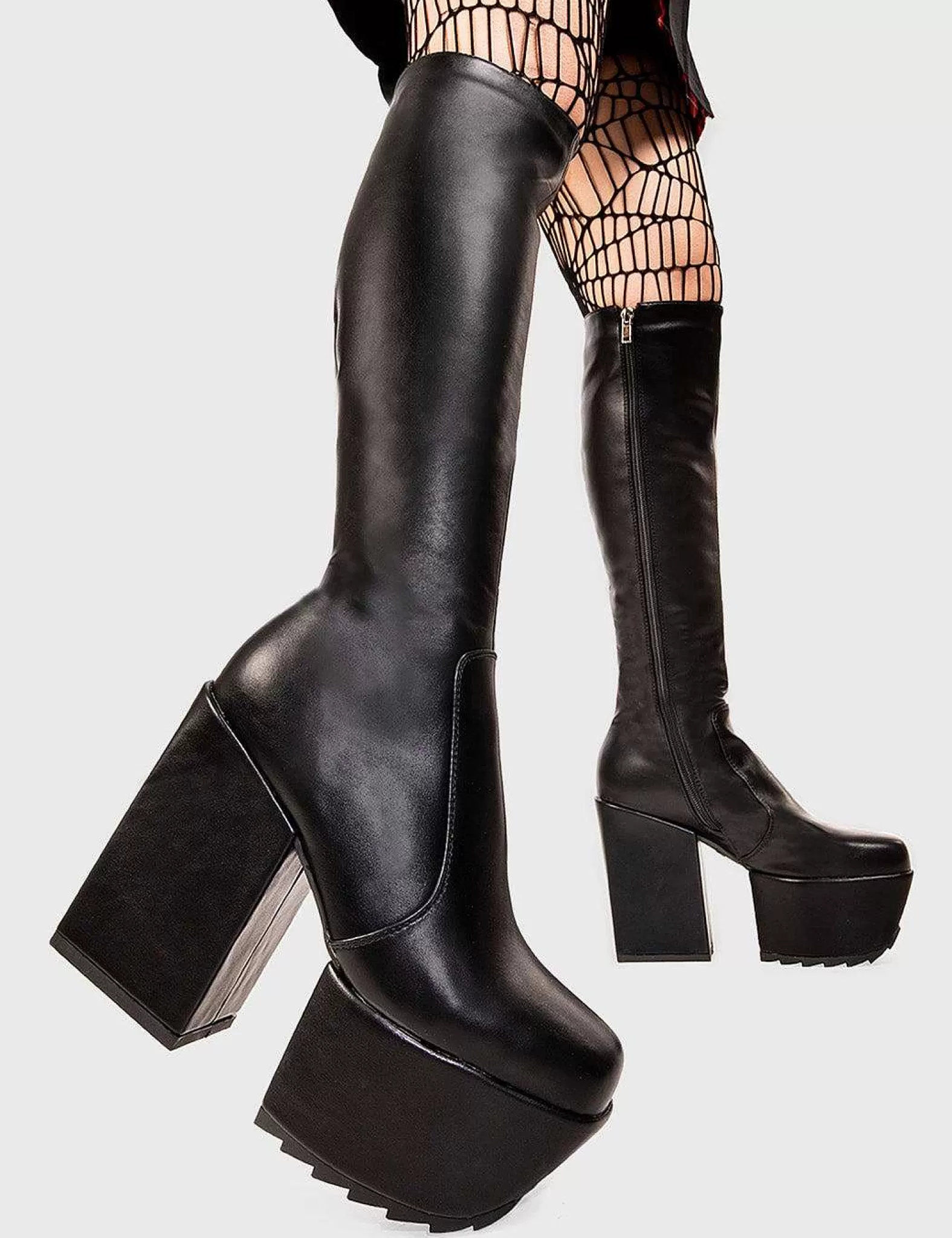 Lamoda Knee High>Disappearance Platform Knee High Boots