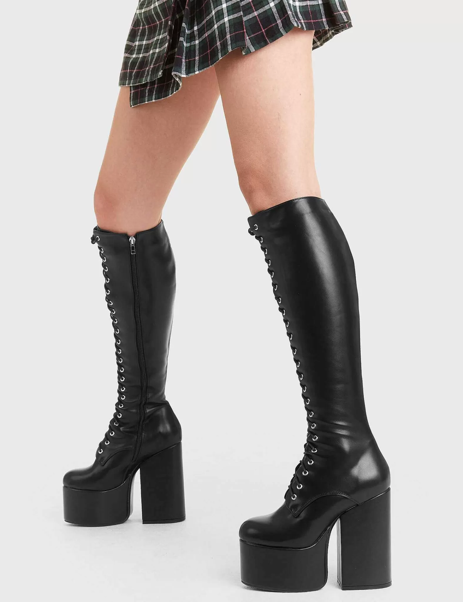 Lamoda Knee High>Everest Platform Knee High Boots