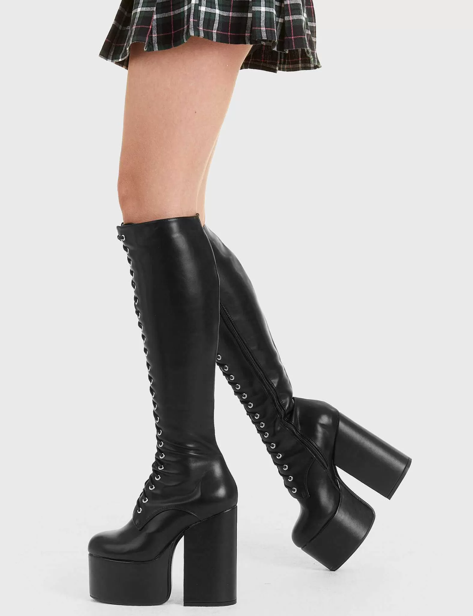 Lamoda Knee High>Everest Platform Knee High Boots