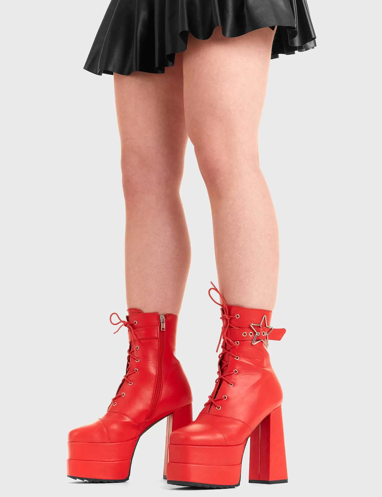 Lamoda Ankle>Famous Friend Platform Ankle Boots