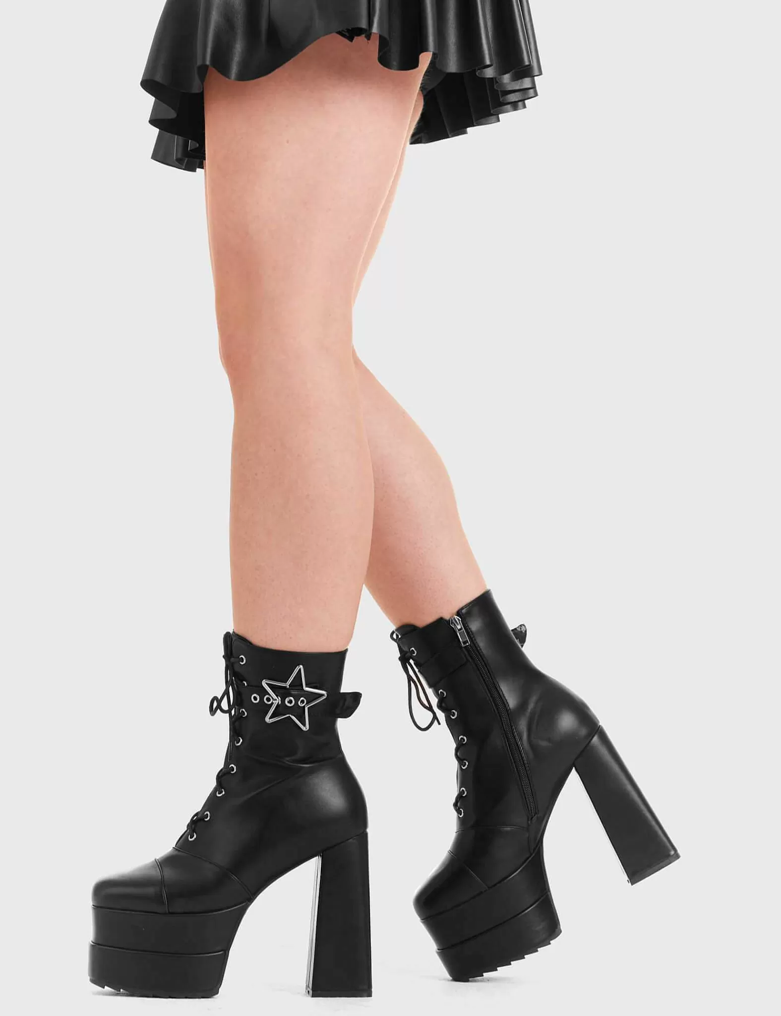 Lamoda Ankle>Famous Friend Platform Ankle Boots