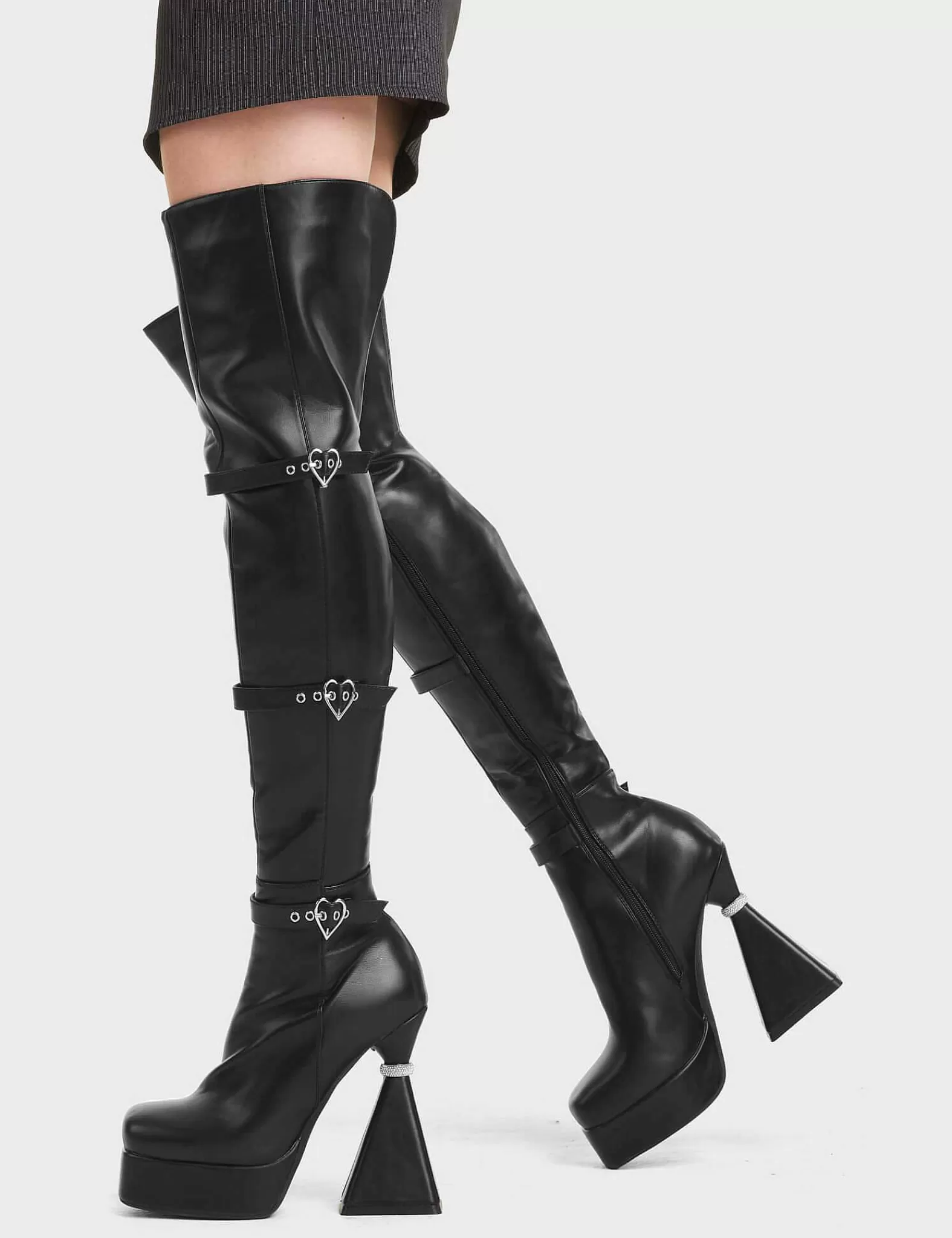 Lamoda Thigh High>Fantasy Platform Thigh High Boots