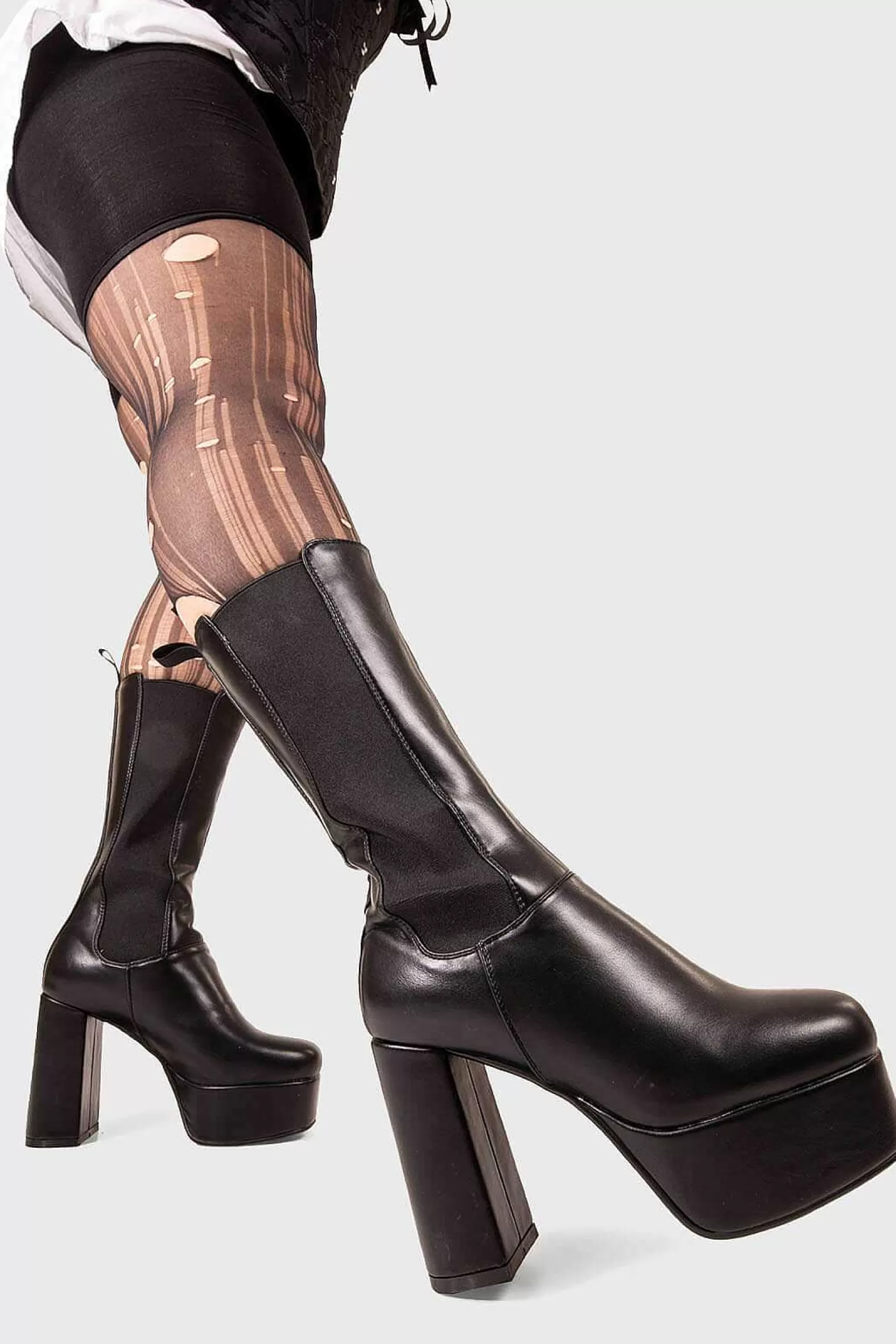 Lamoda Calf>Fate Platform Calf Boots