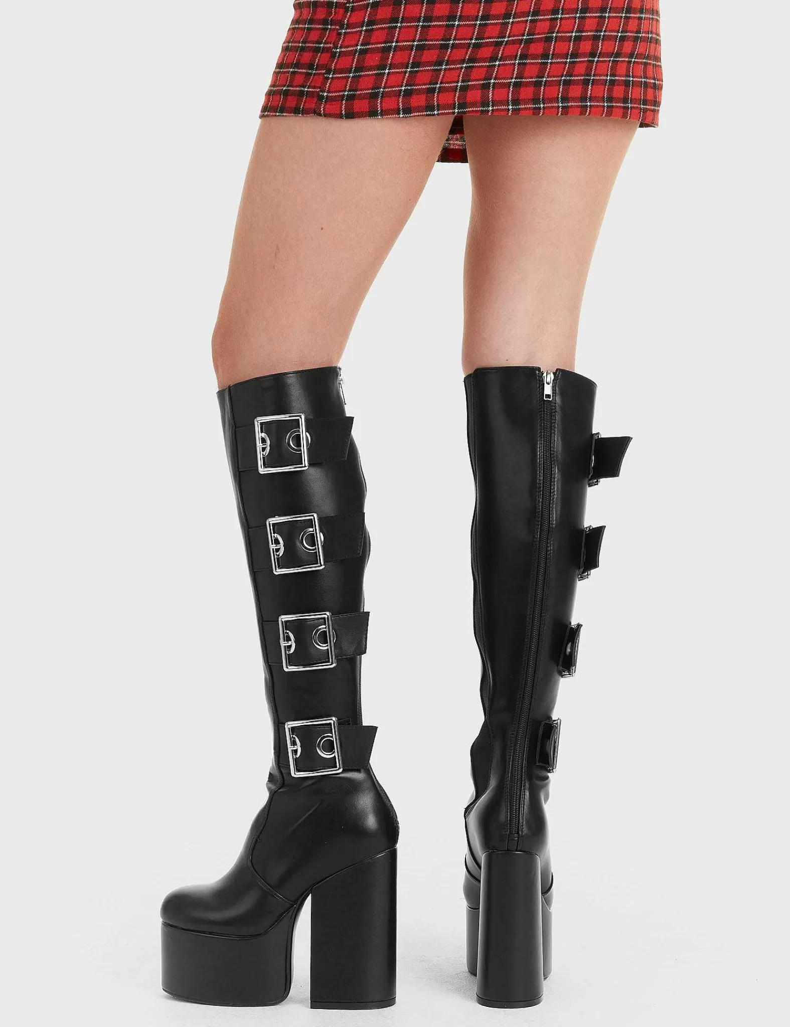 Lamoda Knee High>Fyp Platform Knee High Boots