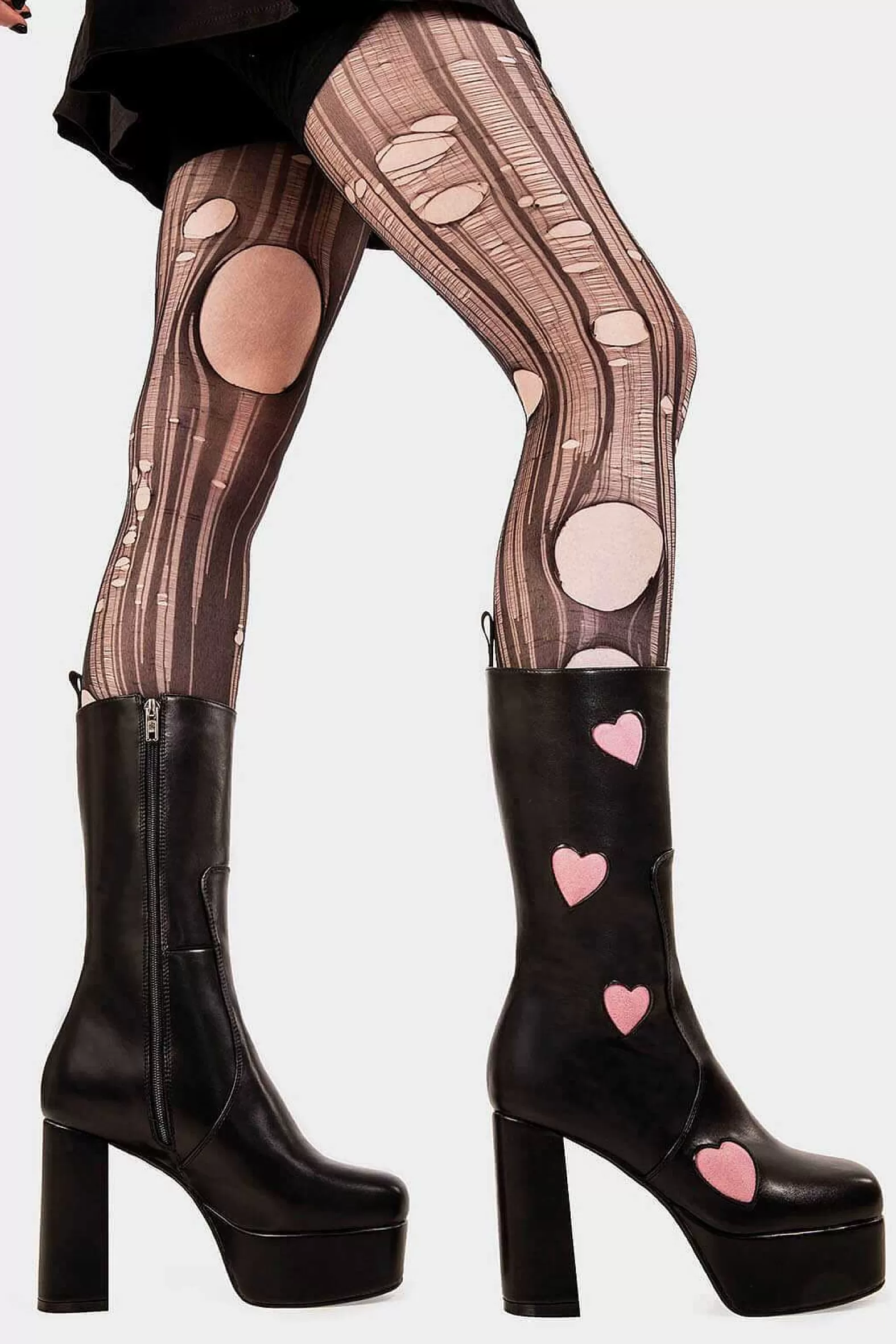 Lamoda Calf>Game Of Love Platform Calf Boots