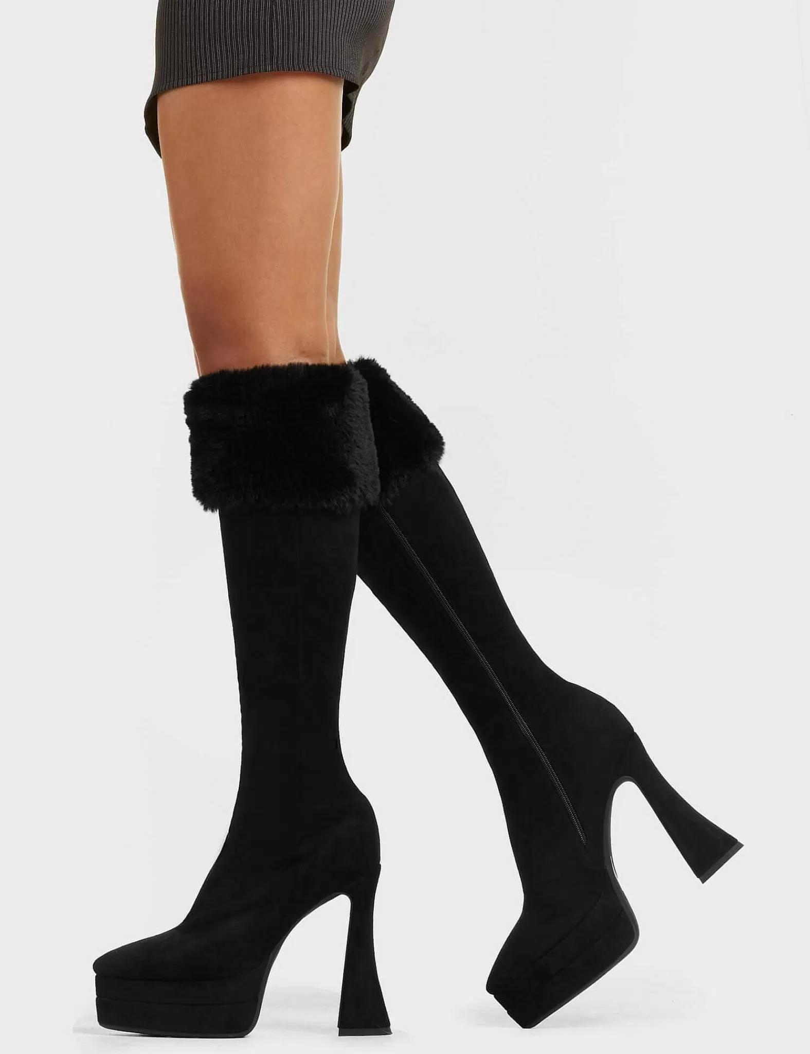 Lamoda Platform>Good Soul Platform Knee High Boots