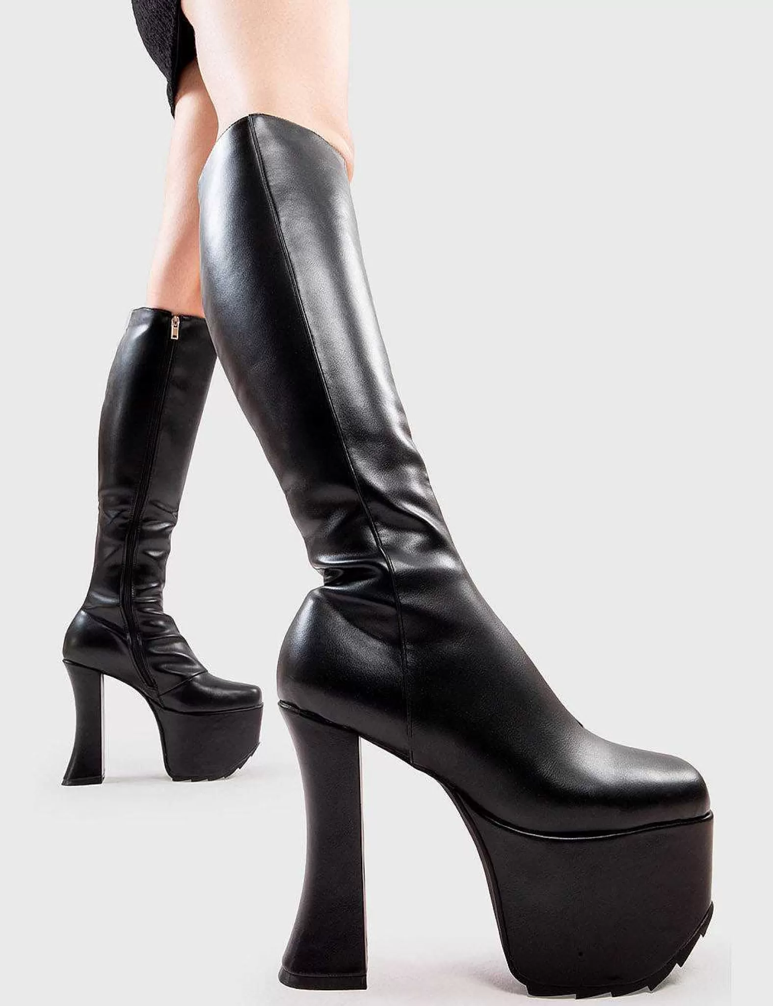 Lamoda Knee High>Goodbye Platform Knee High Boots