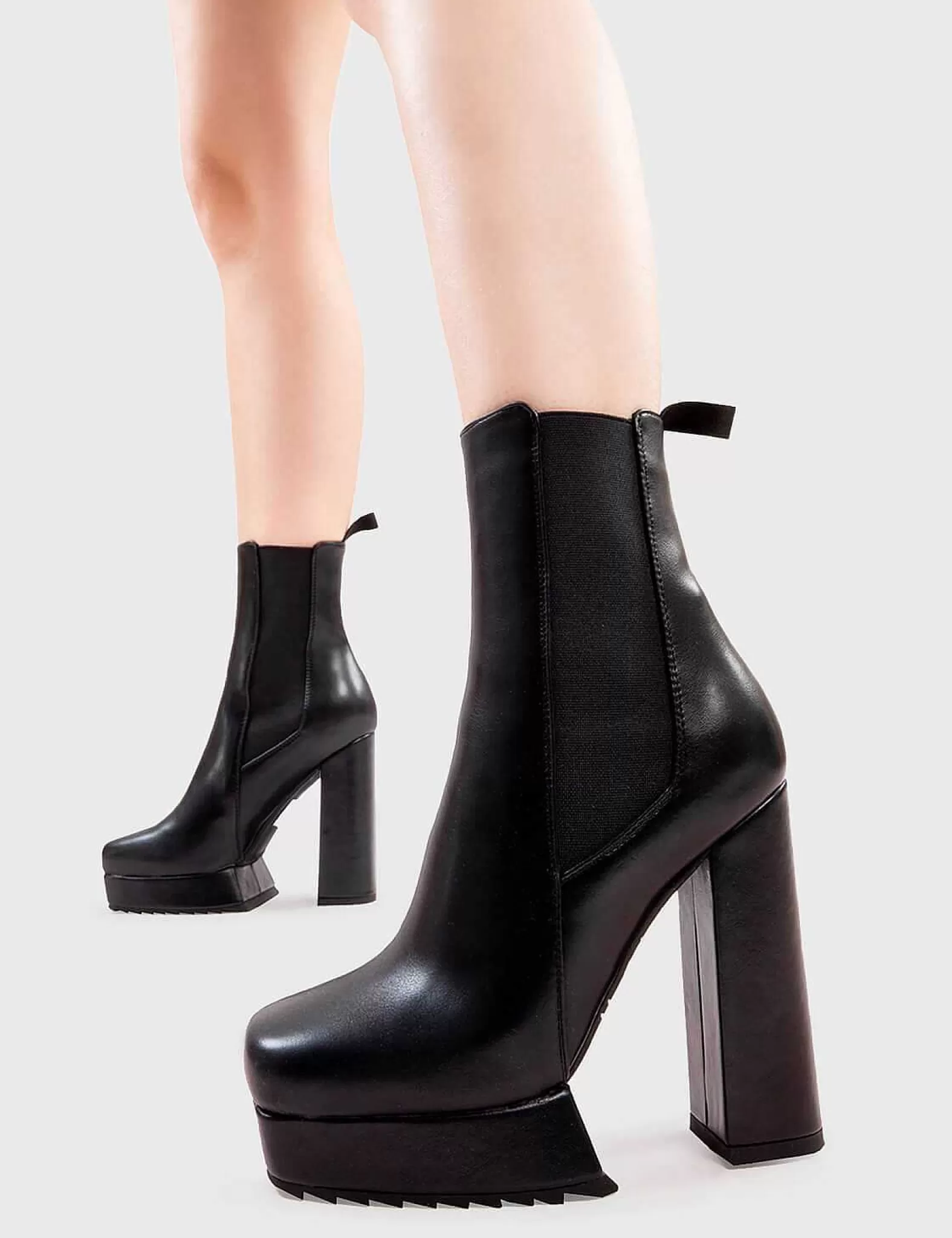 Lamoda Ankle>Hackers Platform Ankle Boots