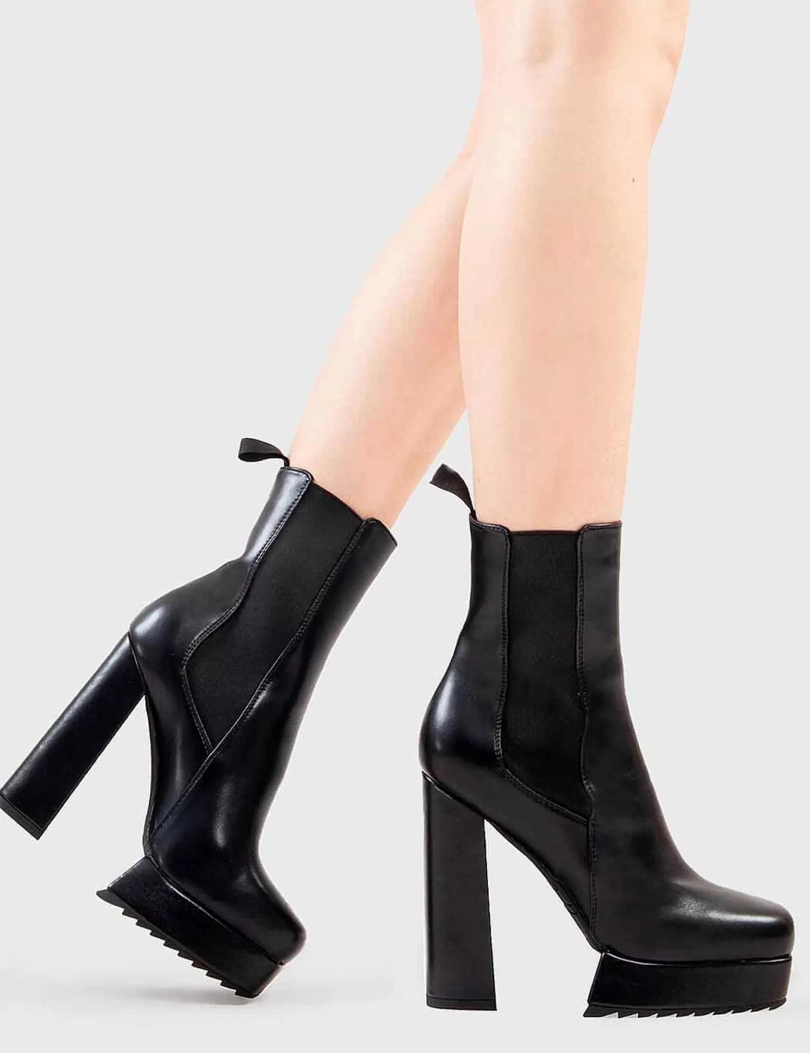 Lamoda Ankle>Hackers Platform Ankle Boots