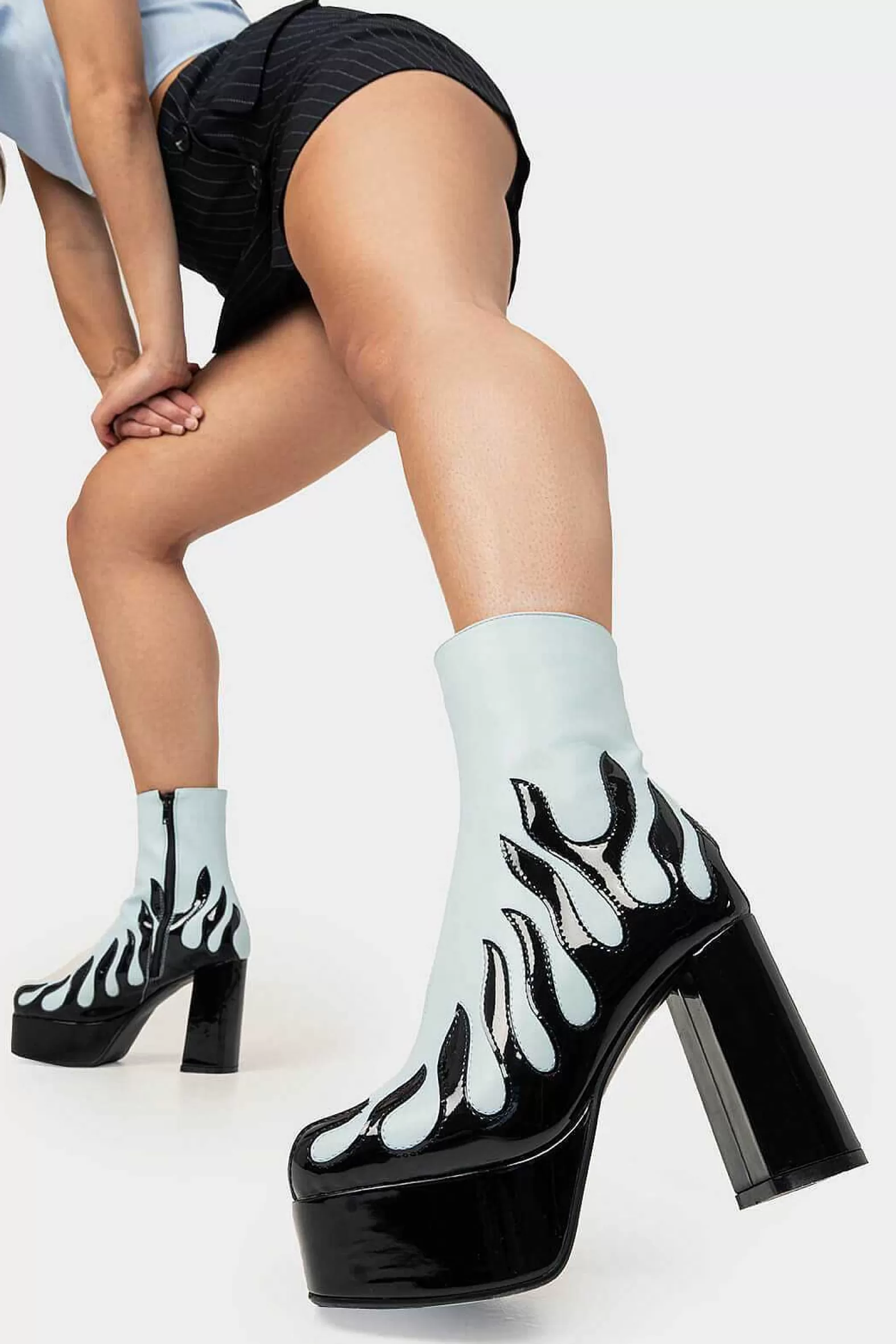 Lamoda Ankle>High Voltage Platform Ankle Boots