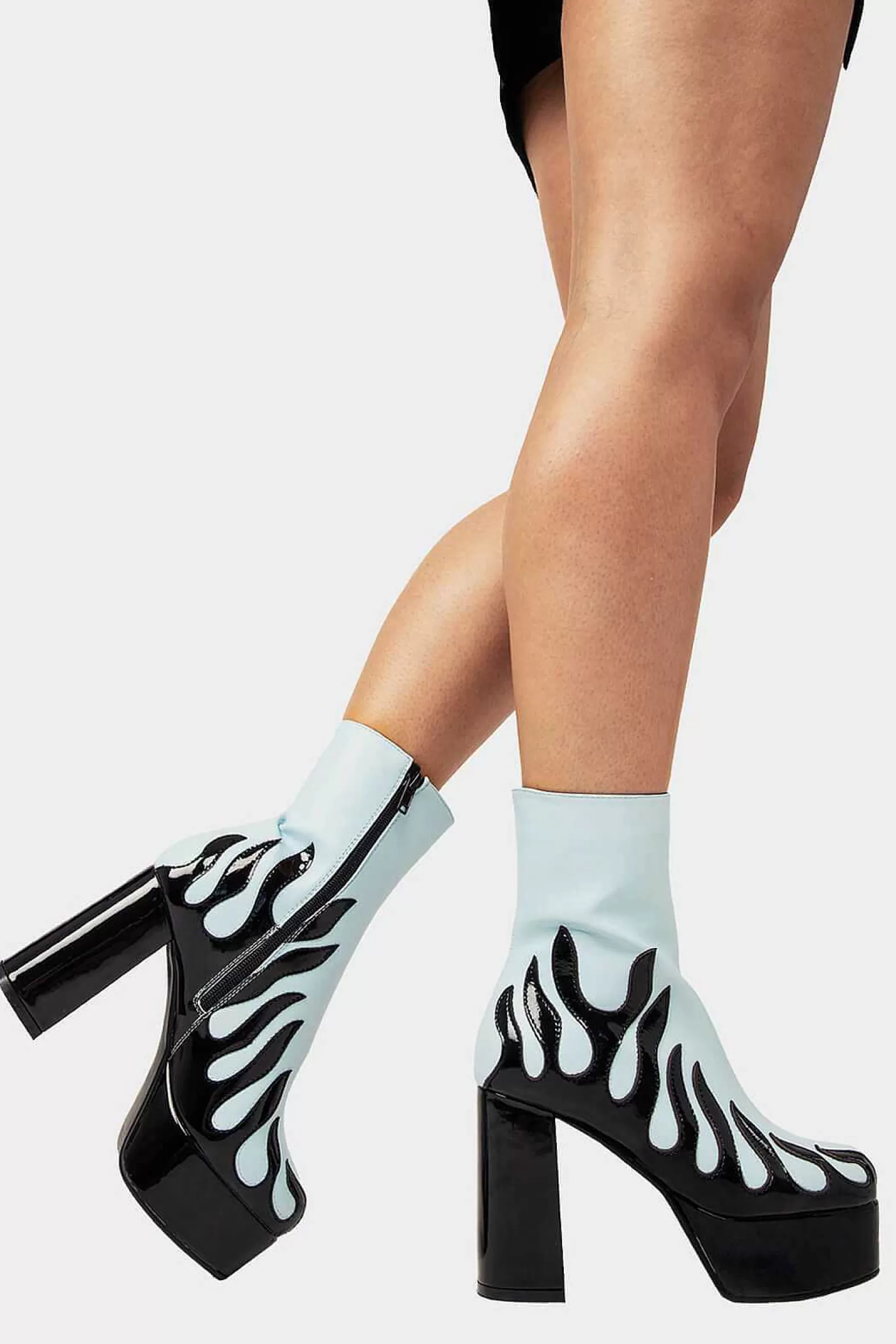 Lamoda Ankle>High Voltage Platform Ankle Boots