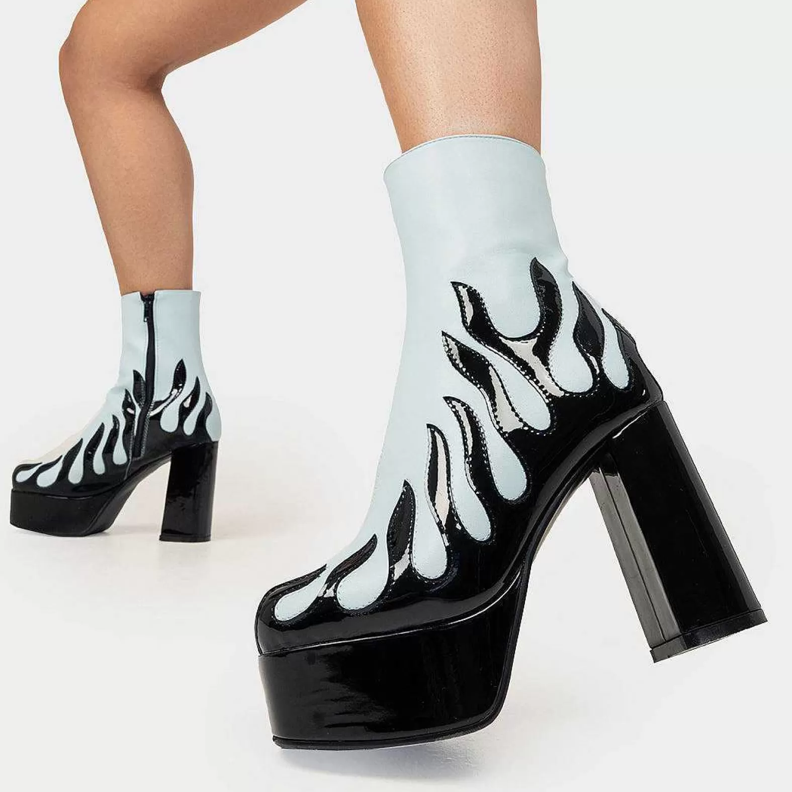 Lamoda Ankle>High Voltage Platform Ankle Boots