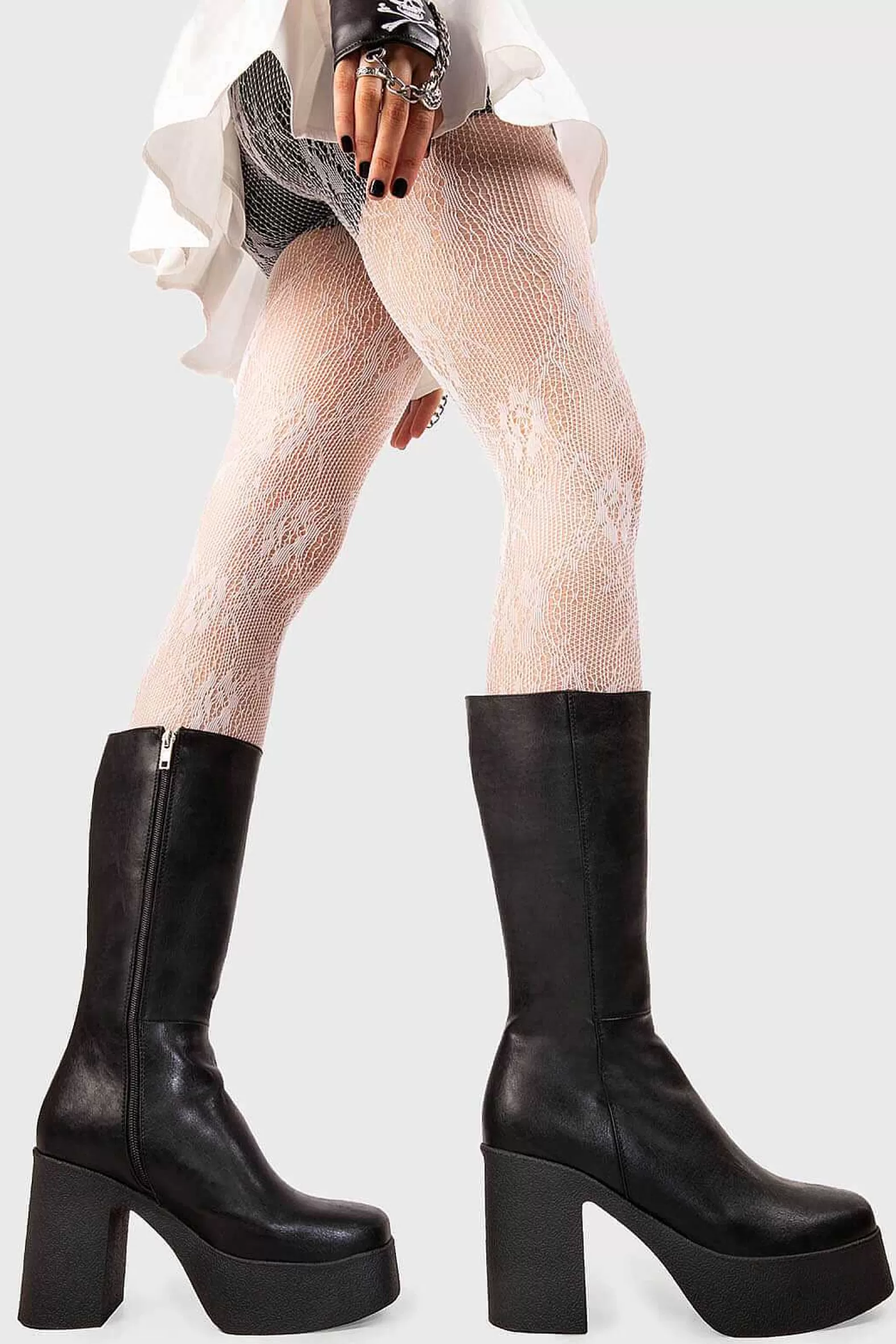 Lamoda Calf>Holler Back Platform Calf Boots