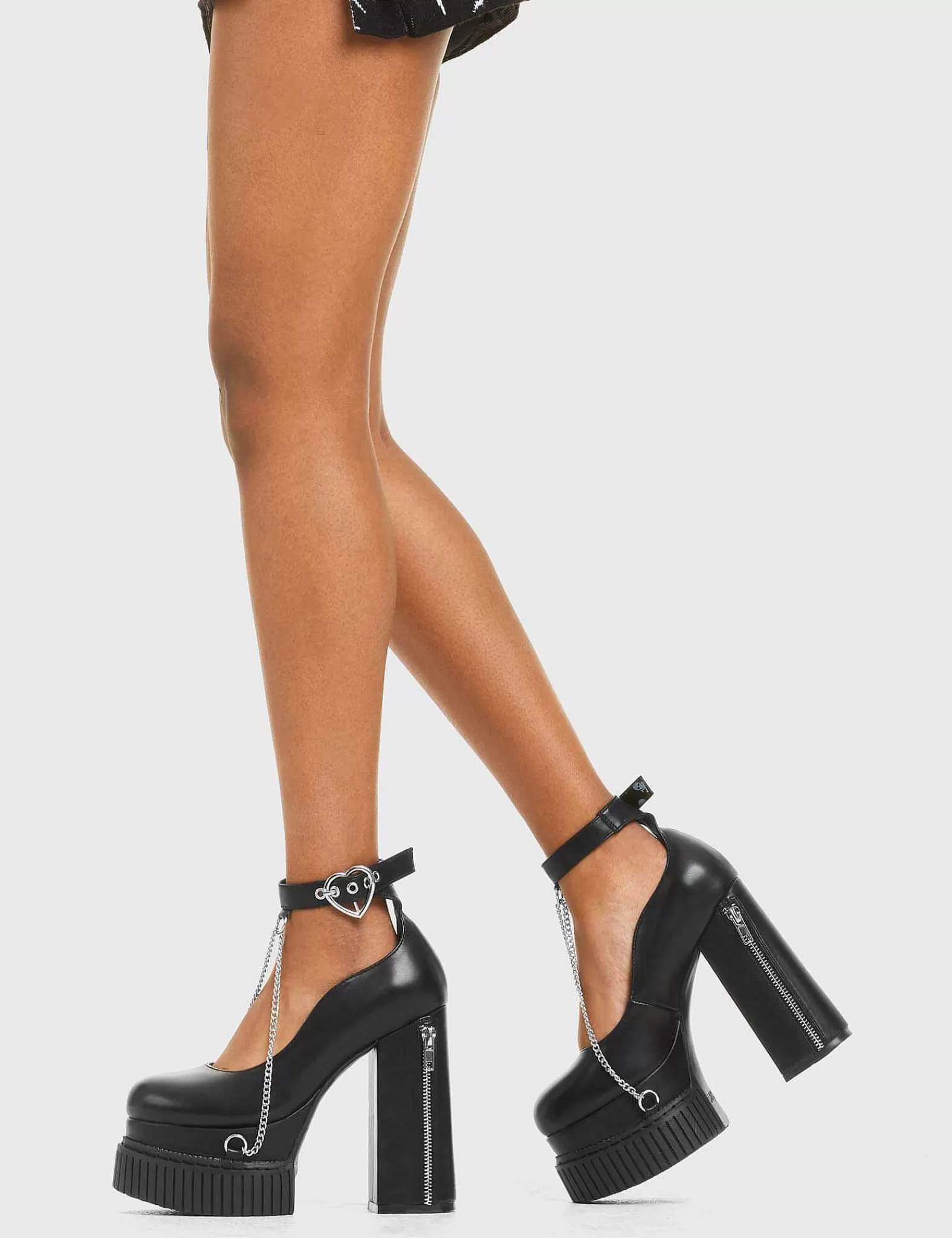 Lamoda Platform>I Wanna Be Creeper Platform Heels