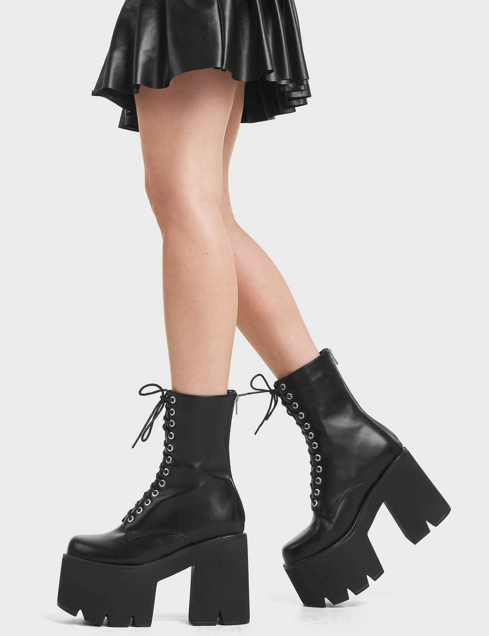 Lamoda Chunky>Iconic Chunky Platform Ankle Boots