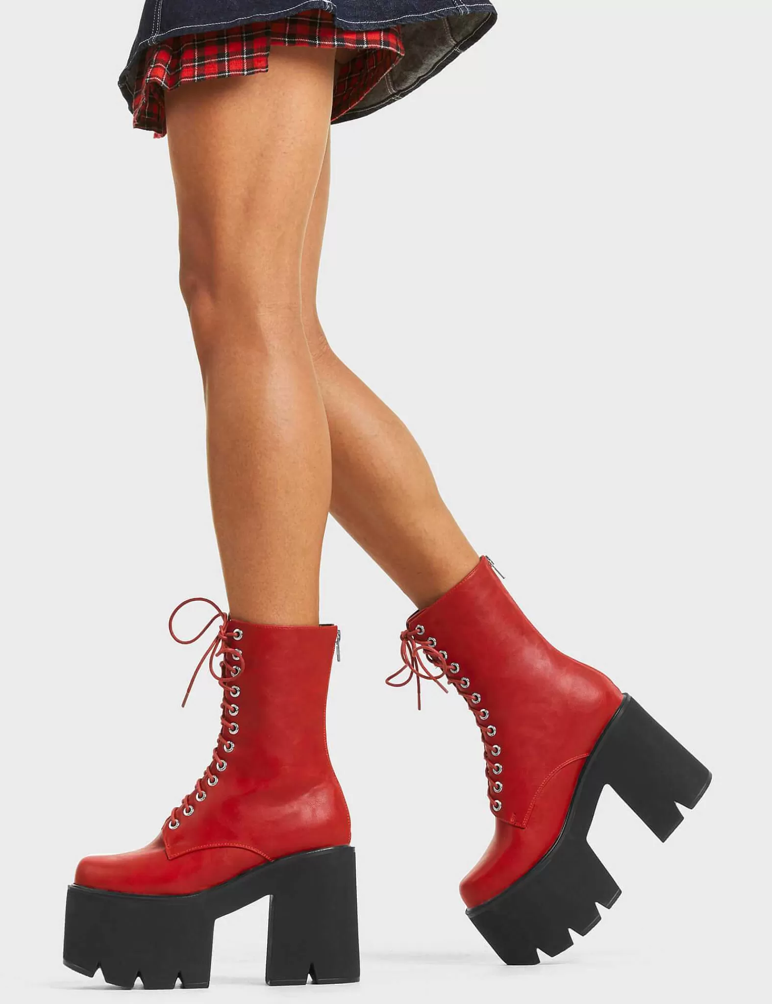 Lamoda Chunky>Iconic Chunky Platform Ankle Boots