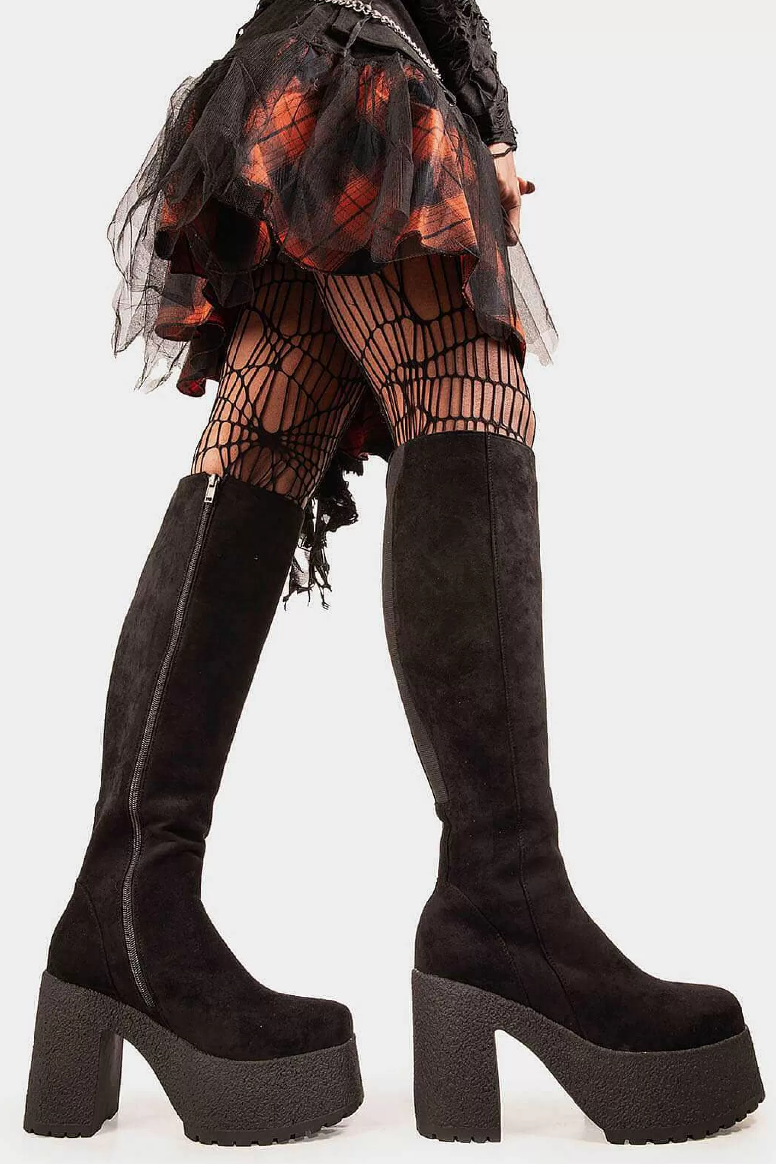 Lamoda Knee High>I'M What You Want Knee High Platform Boots