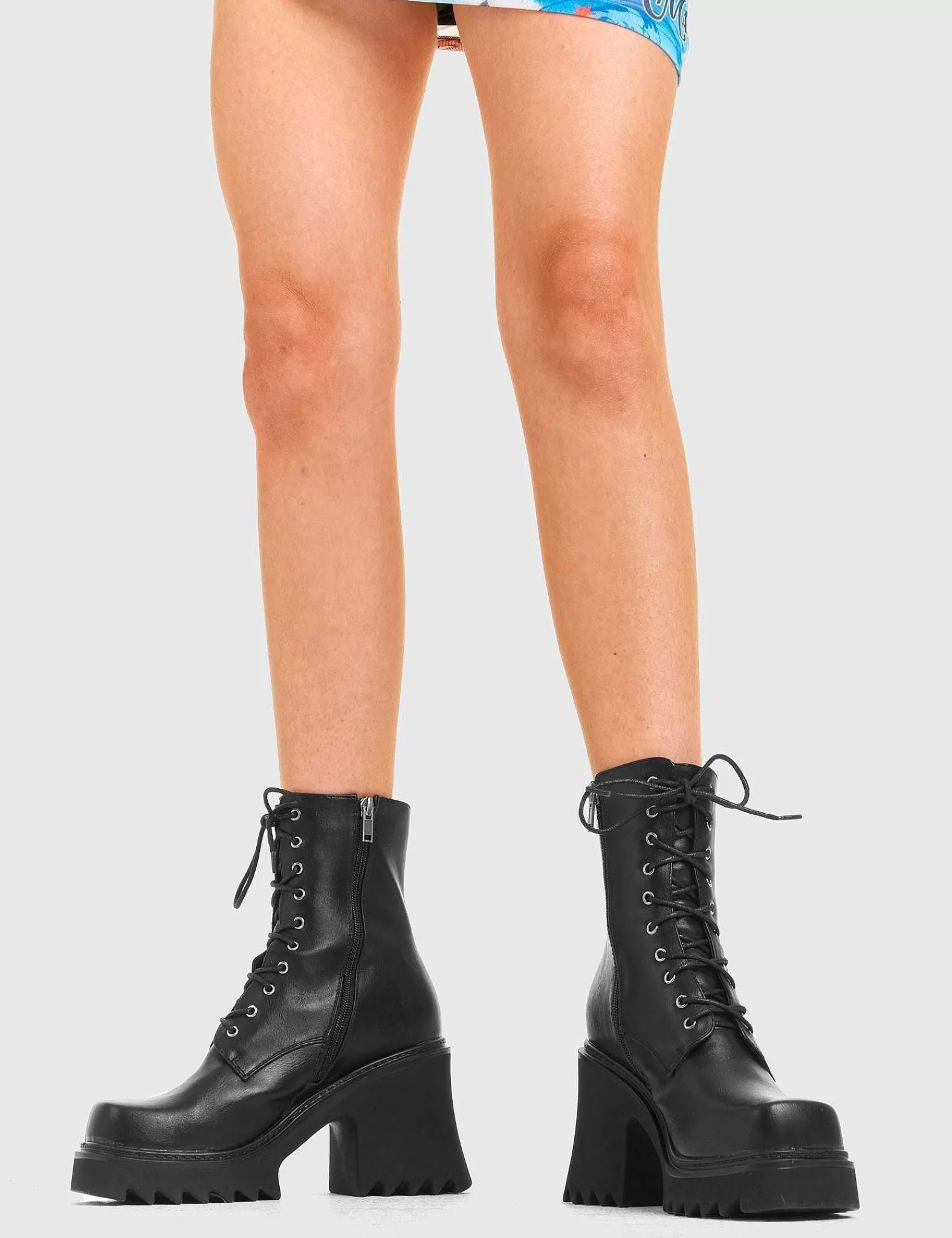 Lamoda Chunky>In Opposition Chunky Platform Ankle Boots