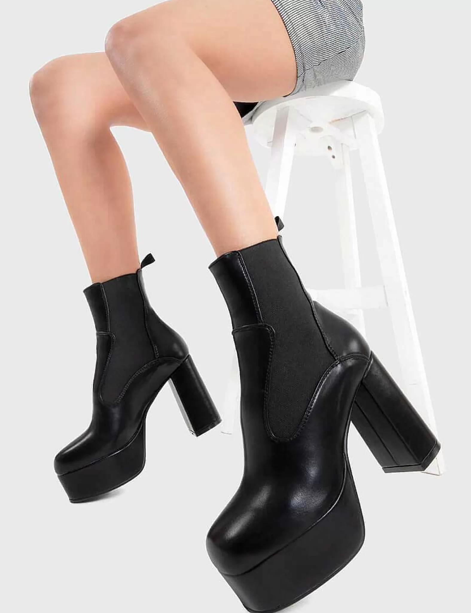 Lamoda Ankle>In Our Feelings Platform Ankle Boots