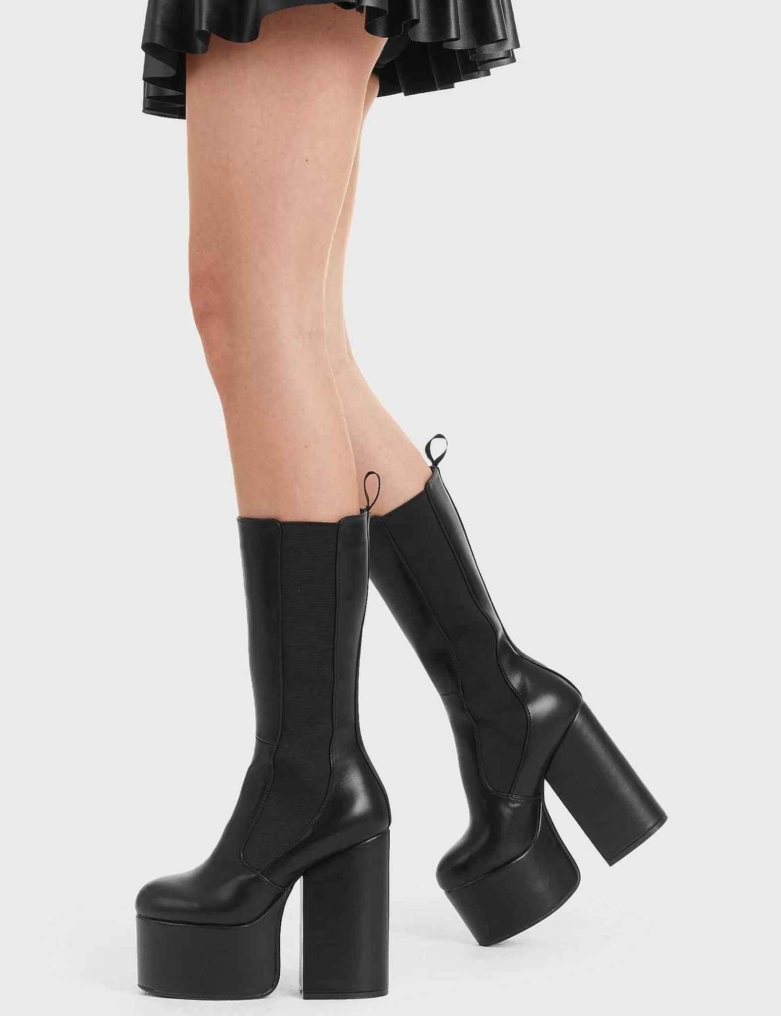 Lamoda Calf>Intrusion Platform Calf Boots