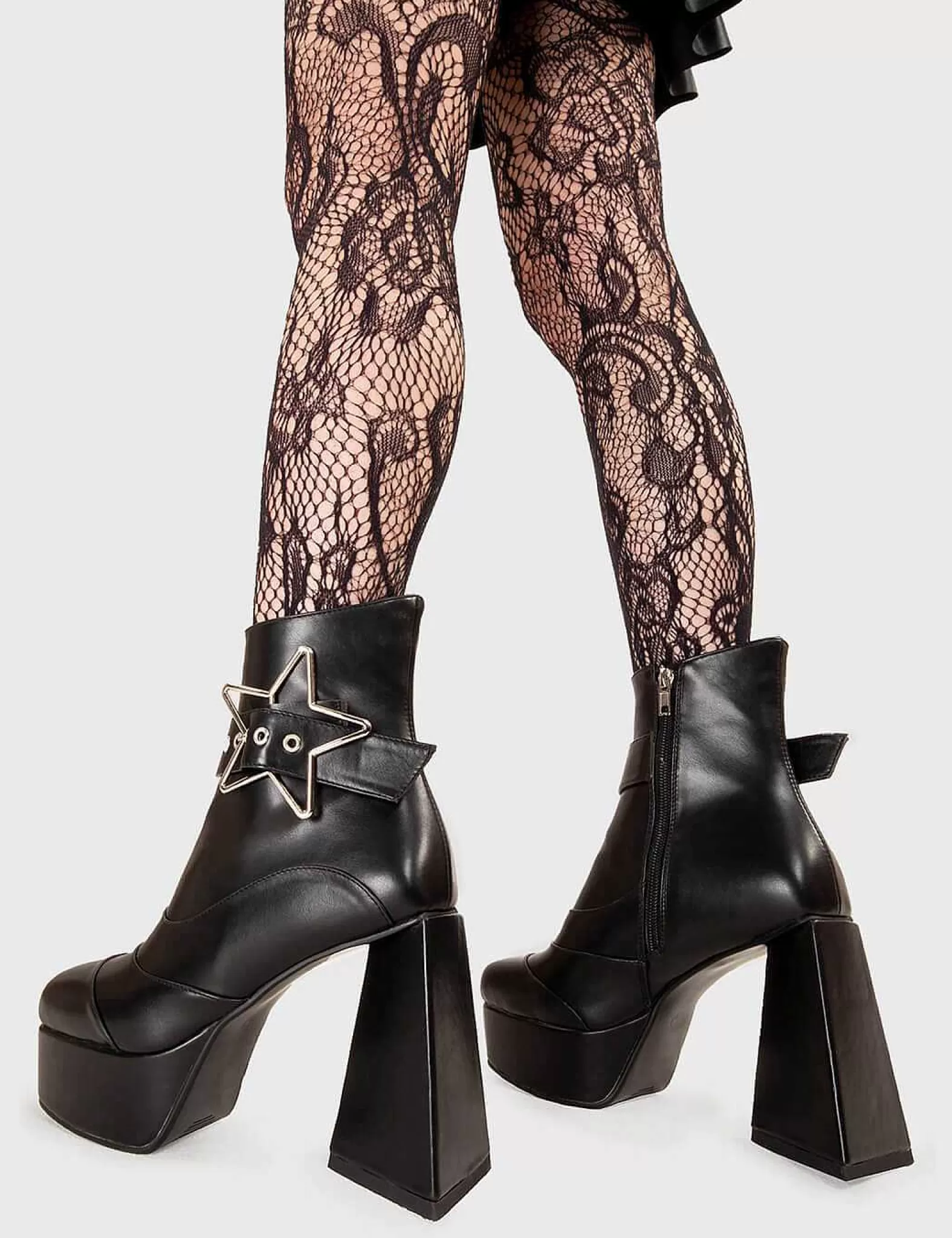 Lamoda Ankle>Jailhouse Rock Platform Ankle Boots