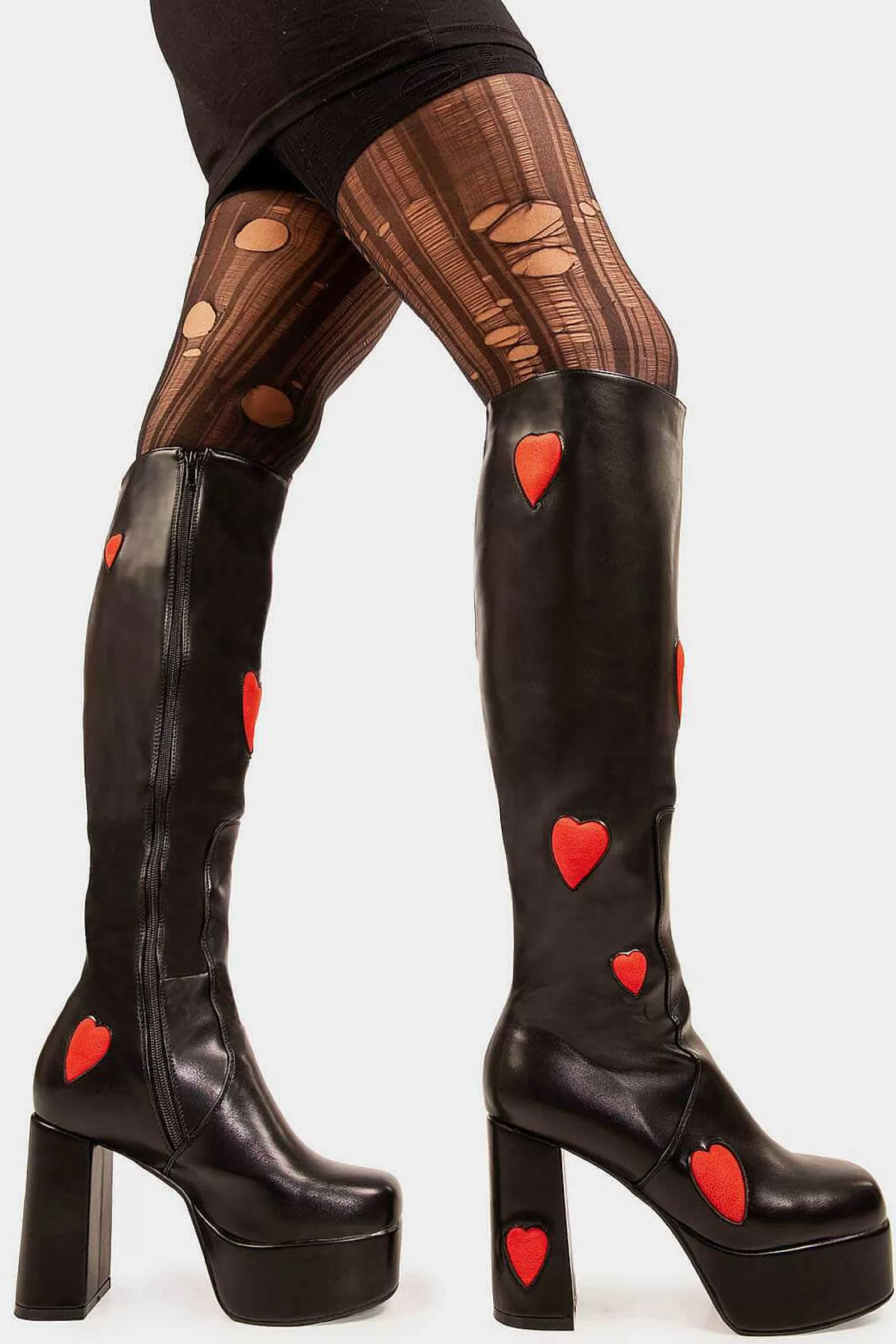 Lamoda Knee High>Jam Tarts Platform Knee High Boots