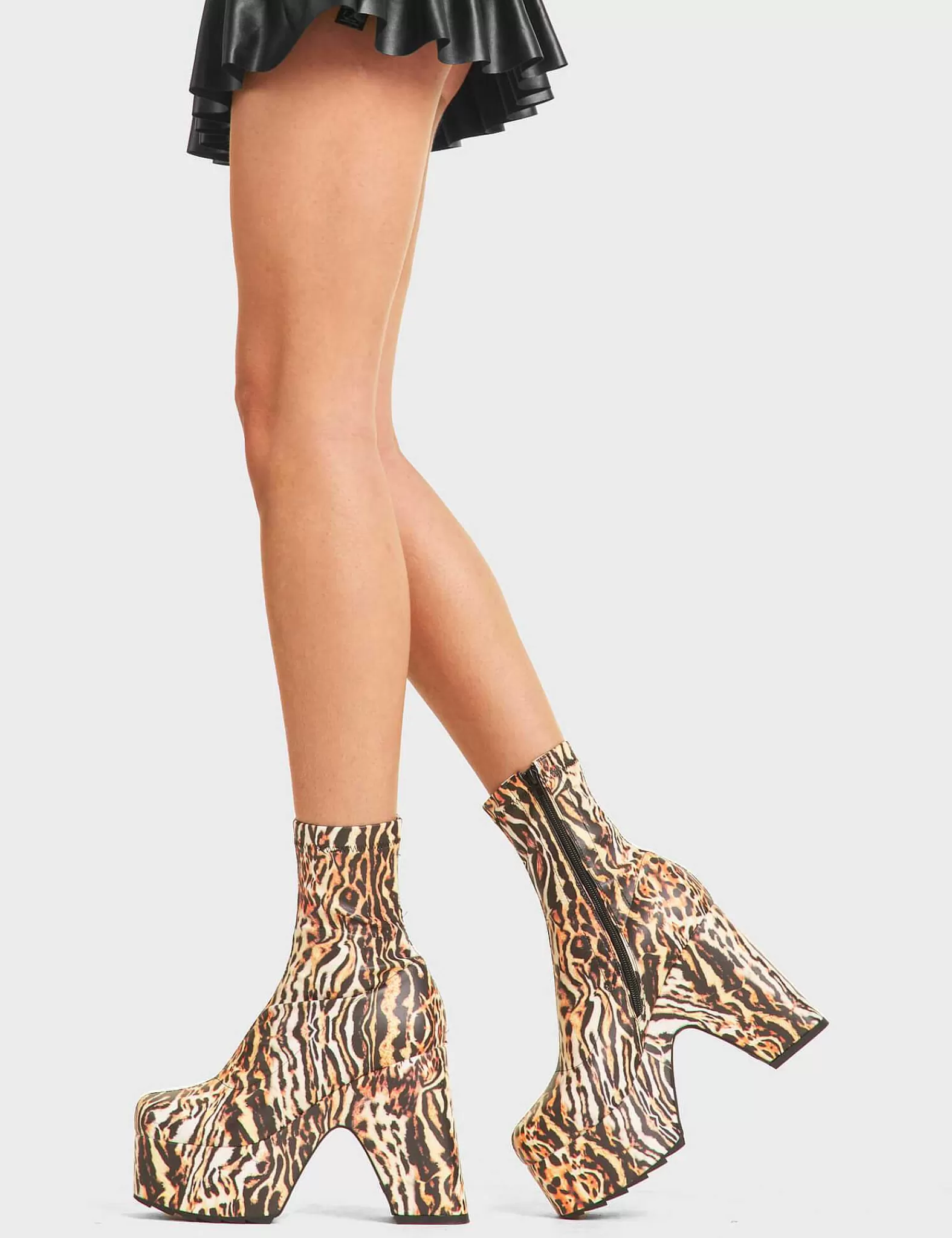 Lamoda Ankle>Keepin' It Classy Platform Ankle Boots