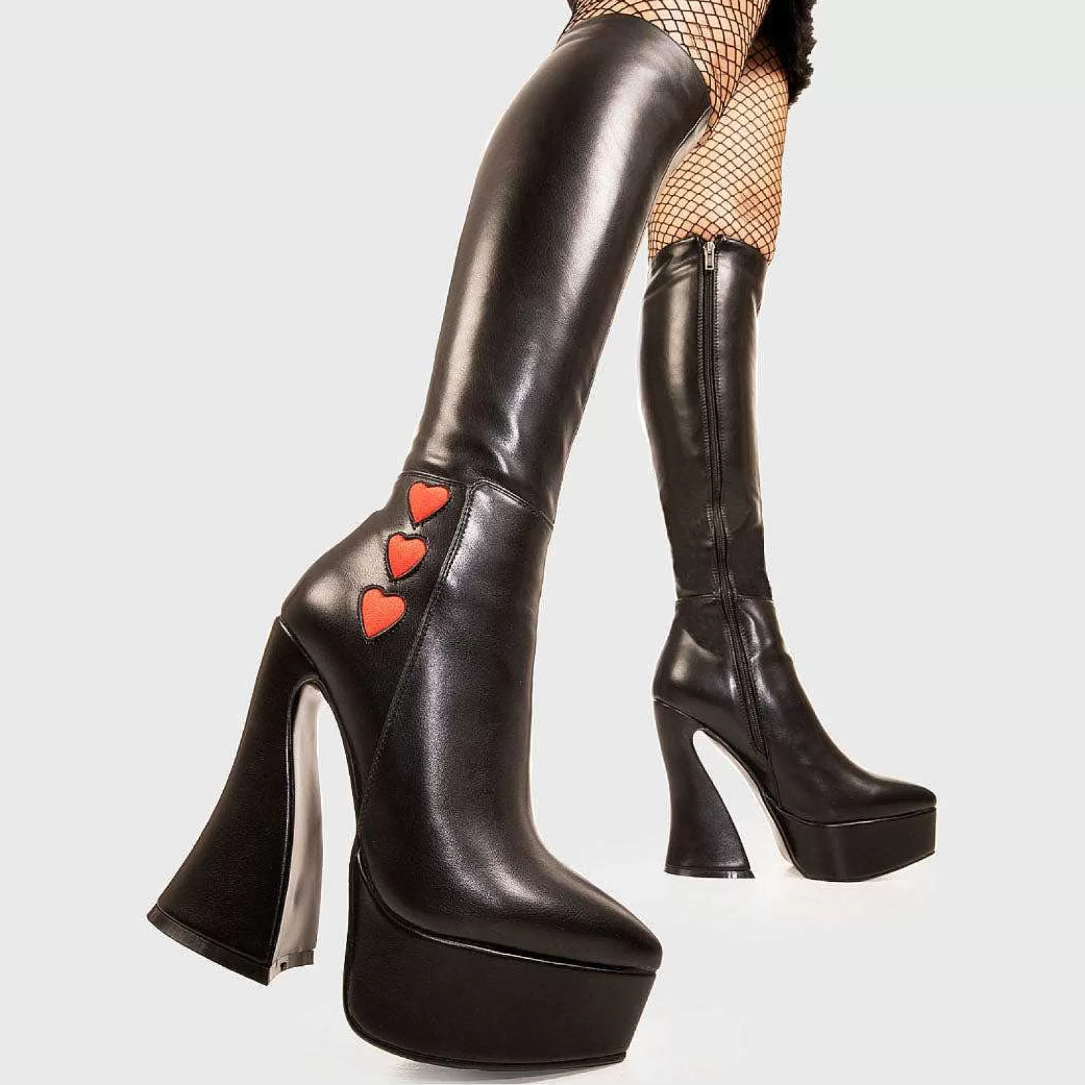 Lamoda Knee High>Love Potion Platform Knee High Boots