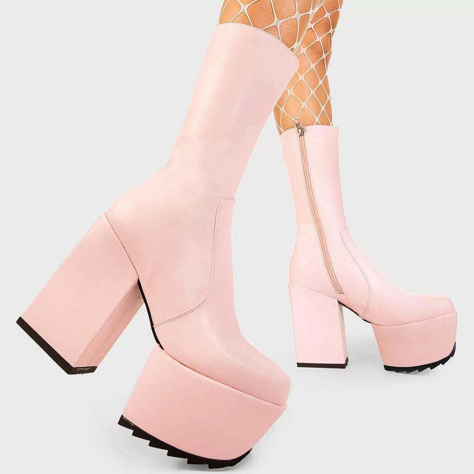 Lamoda Calf>Magnolia Chunky Platform Boots