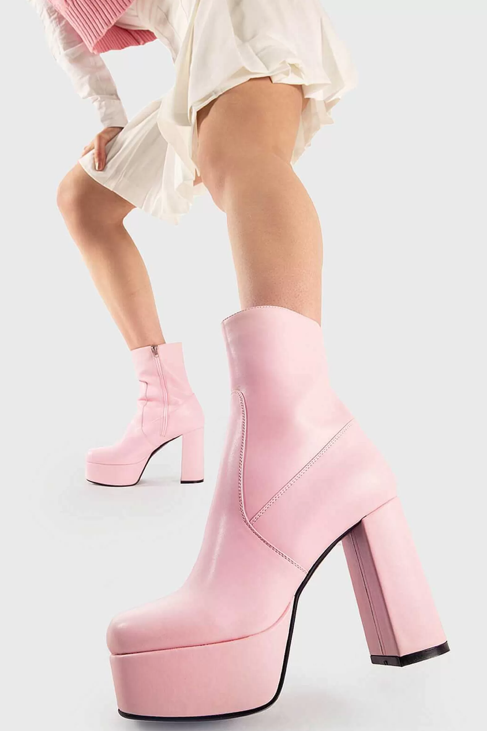 Lamoda Ankle>Making Moves Platform Ankle Boots