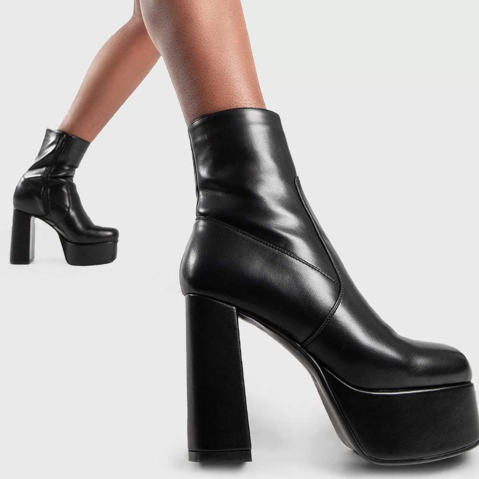 Lamoda Ankle>Making Moves Platform Ankle Boots