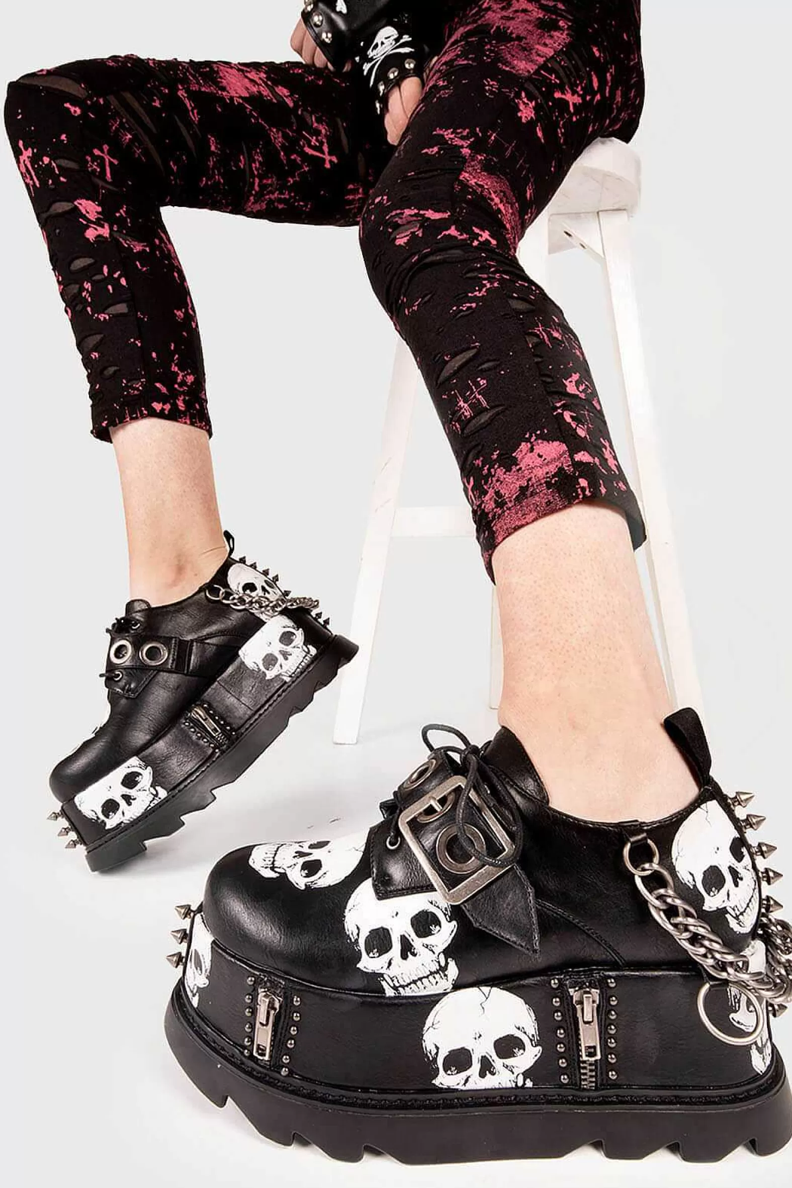 Lamoda Chunky>Maniac Chunky Platform Wedge Shoes