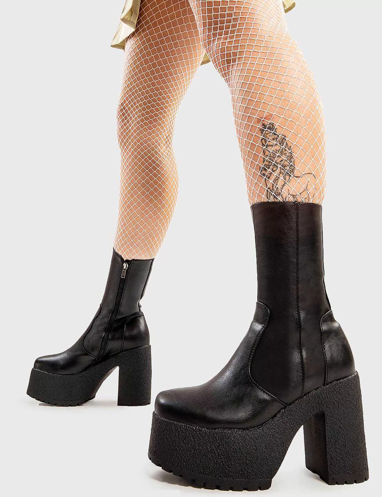 Lamoda Ankle>Mannequin Worthy Platform Ankle Boots