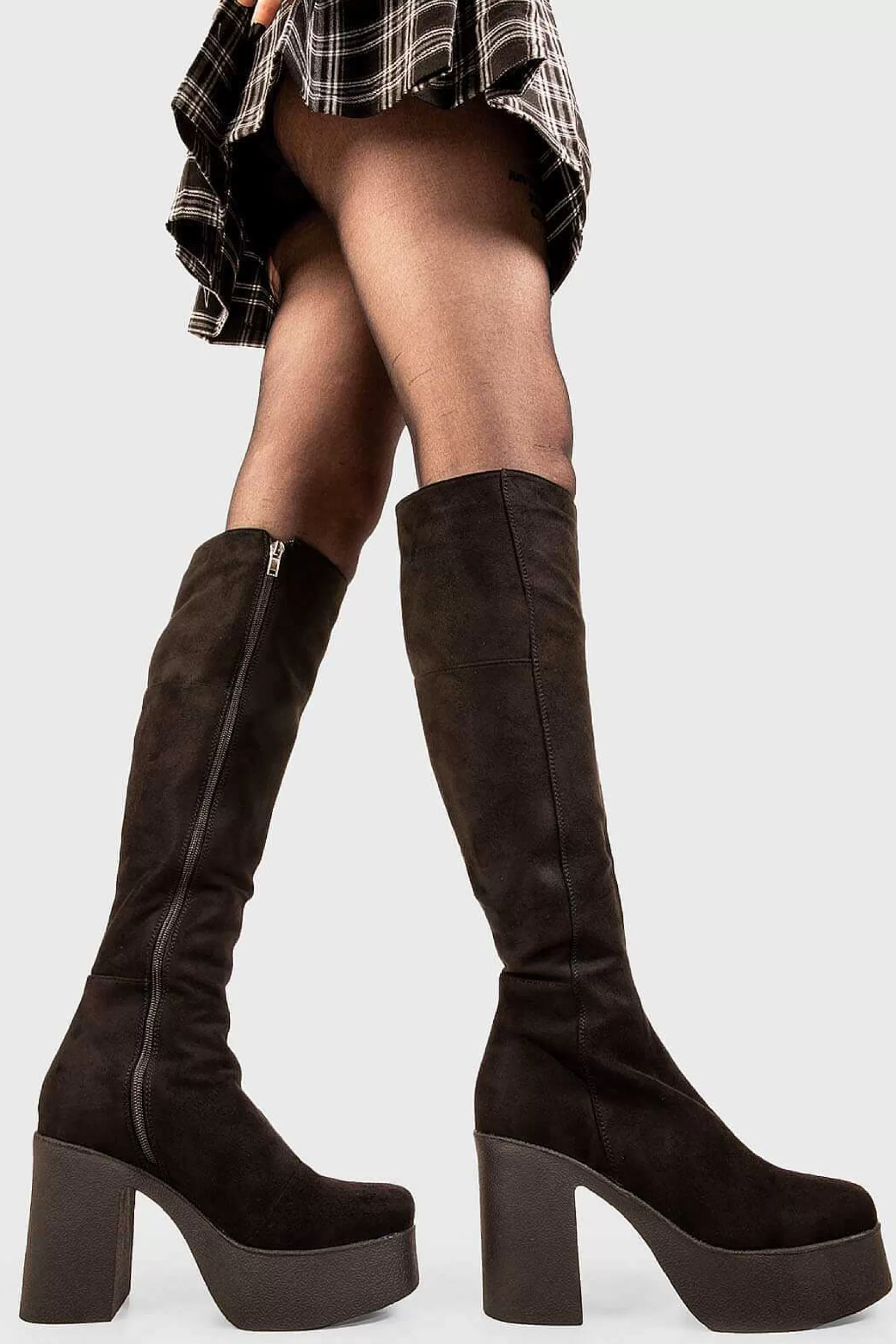 Lamoda Knee High>Mundane Nights Knee High Platform Boots