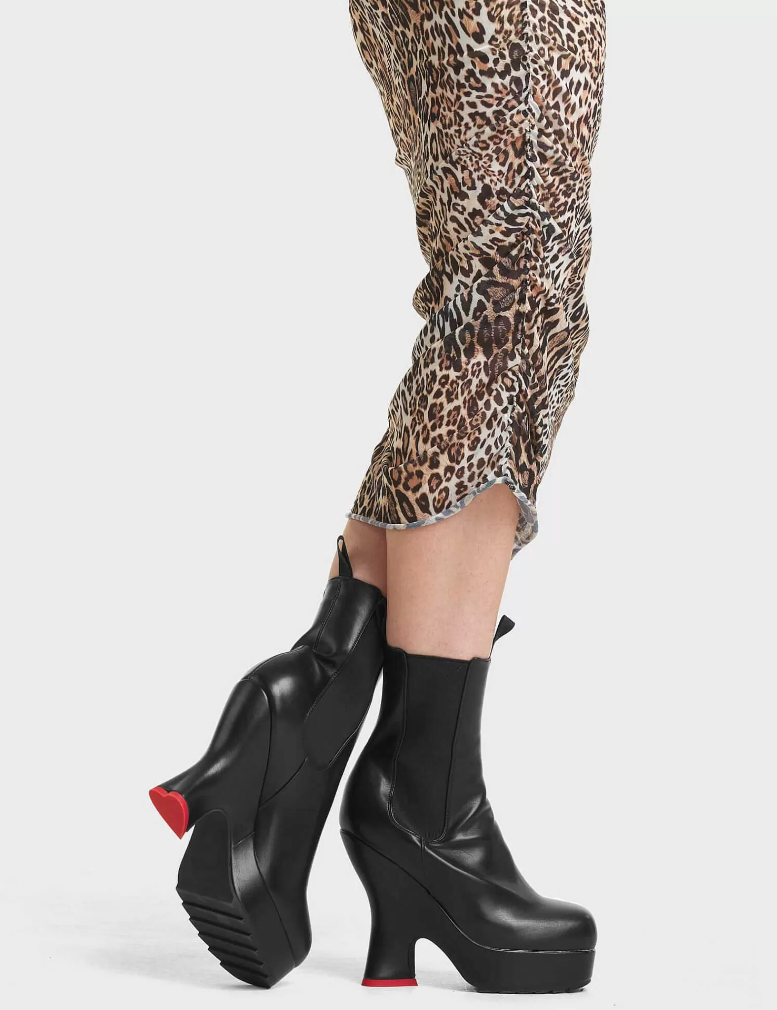 Lamoda Chunky>No Comment Chunky Platform Ankle Boots