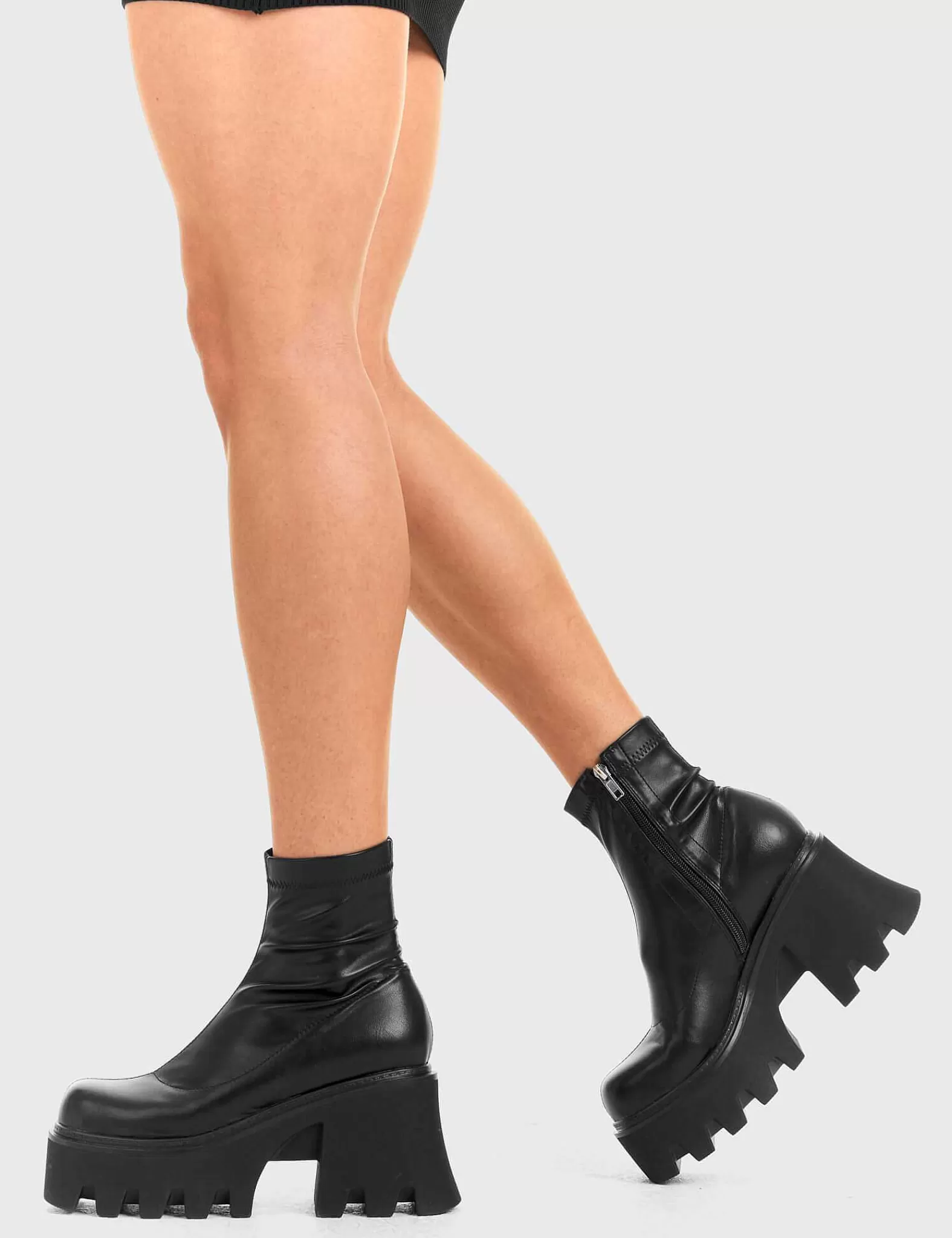 Lamoda Platform>Notorious Chunky Platform Ankle Boots