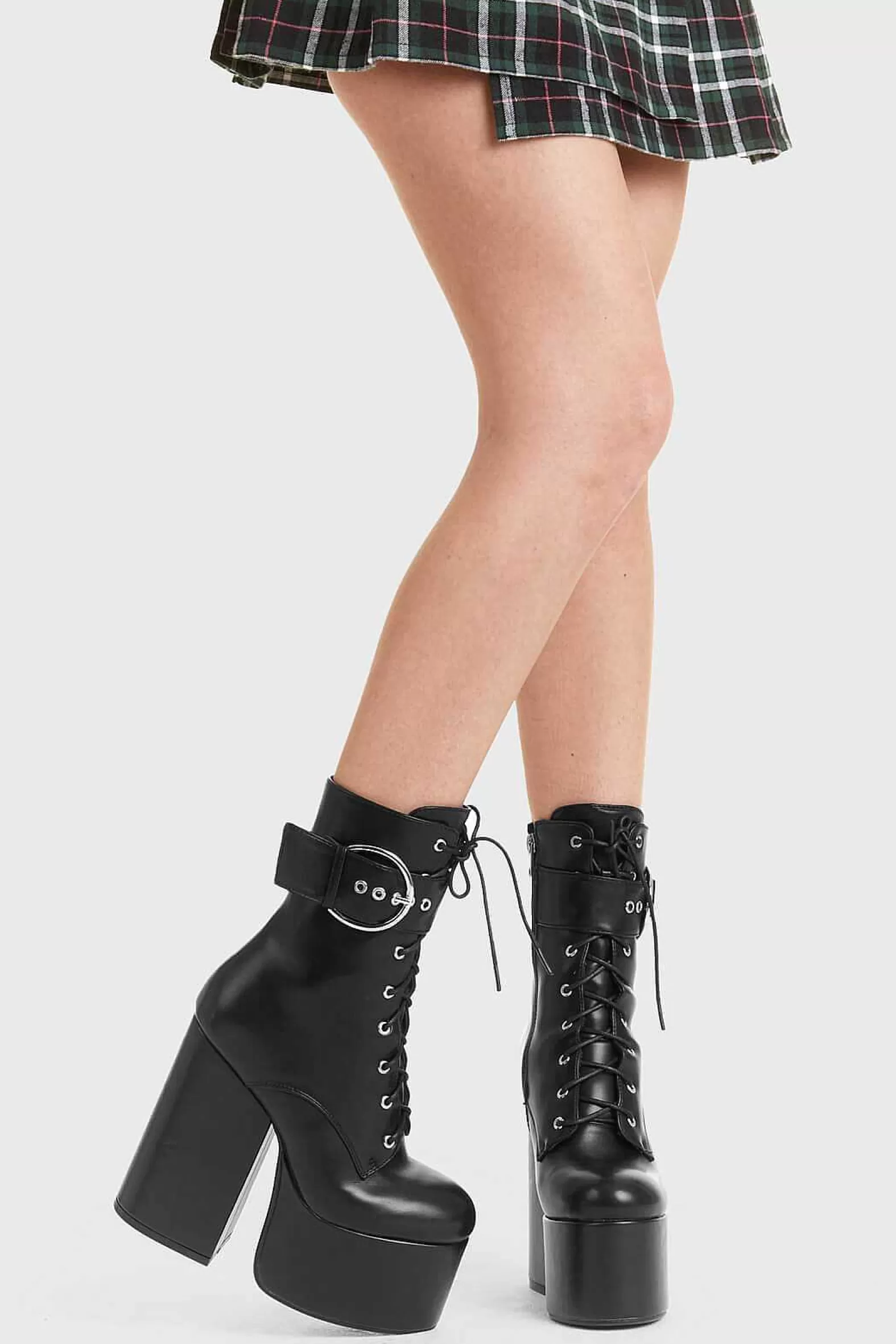 Lamoda Ankle>One Shot Platform Ankle Boots