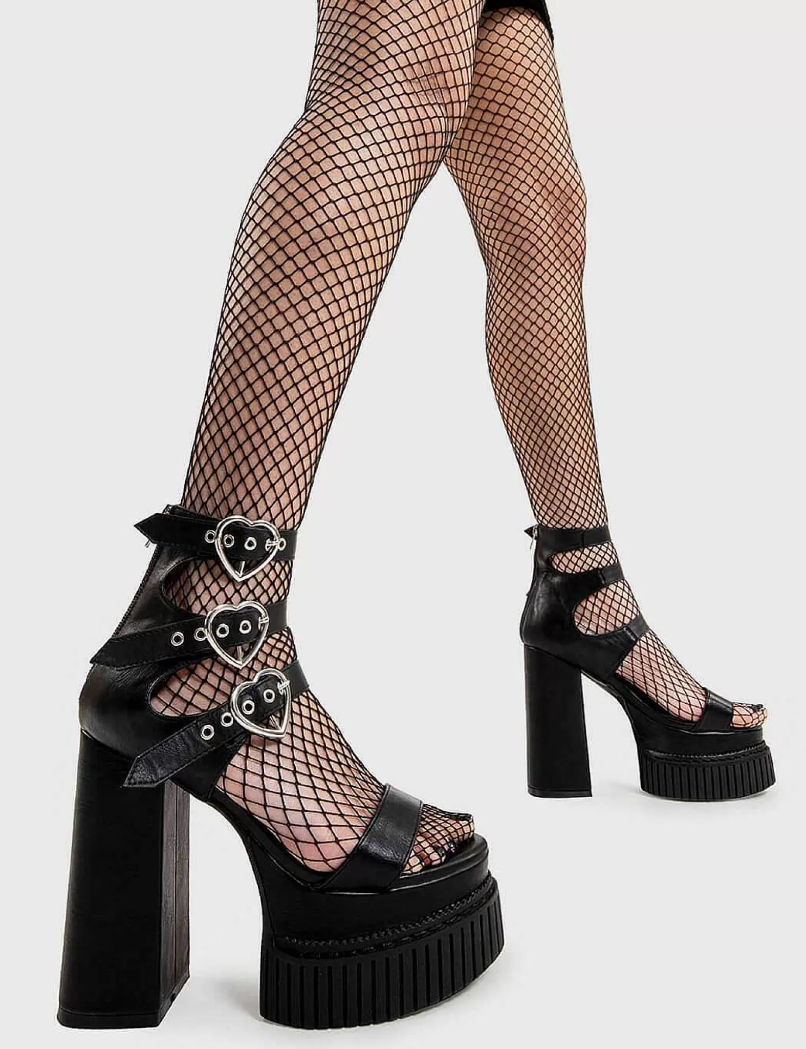 Lamoda Platform>Painkiller Platform Creeper Sandals