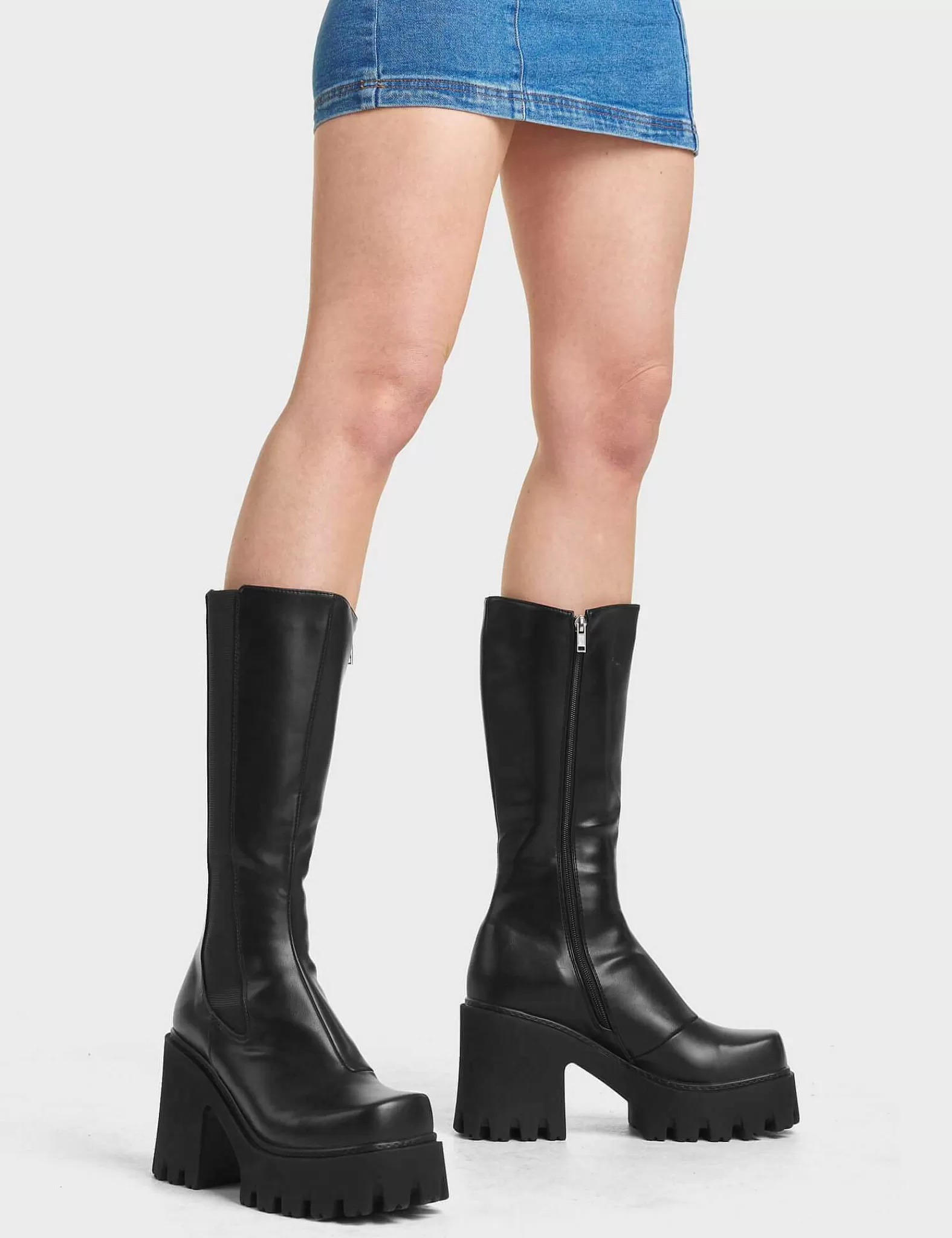 Lamoda Calf>Paradise Chunky Platform Calf Boots