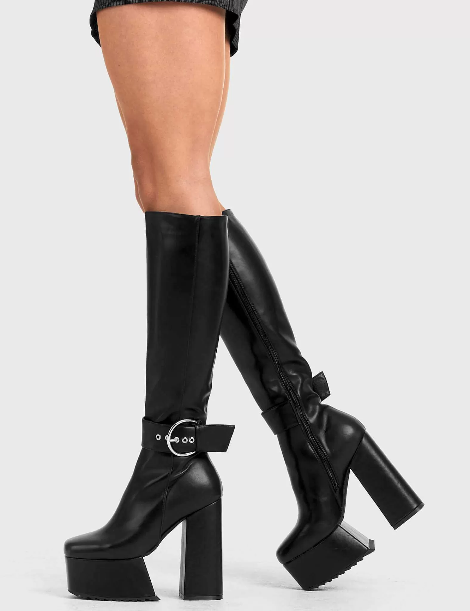 Lamoda Knee High>Power Over You Platform Knee High Boots