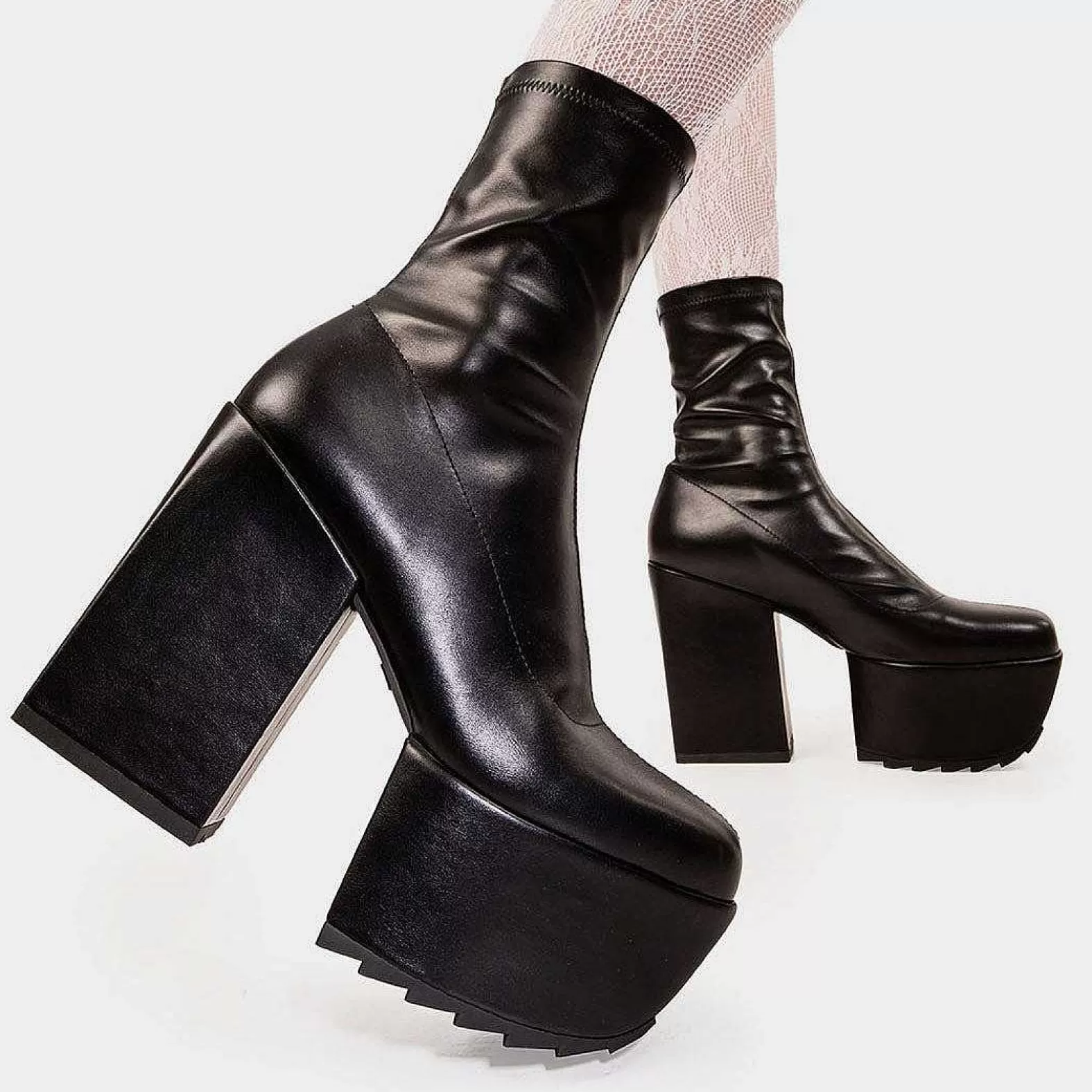 Lamoda Ankle>Pretty Please Platform Ankle Boots