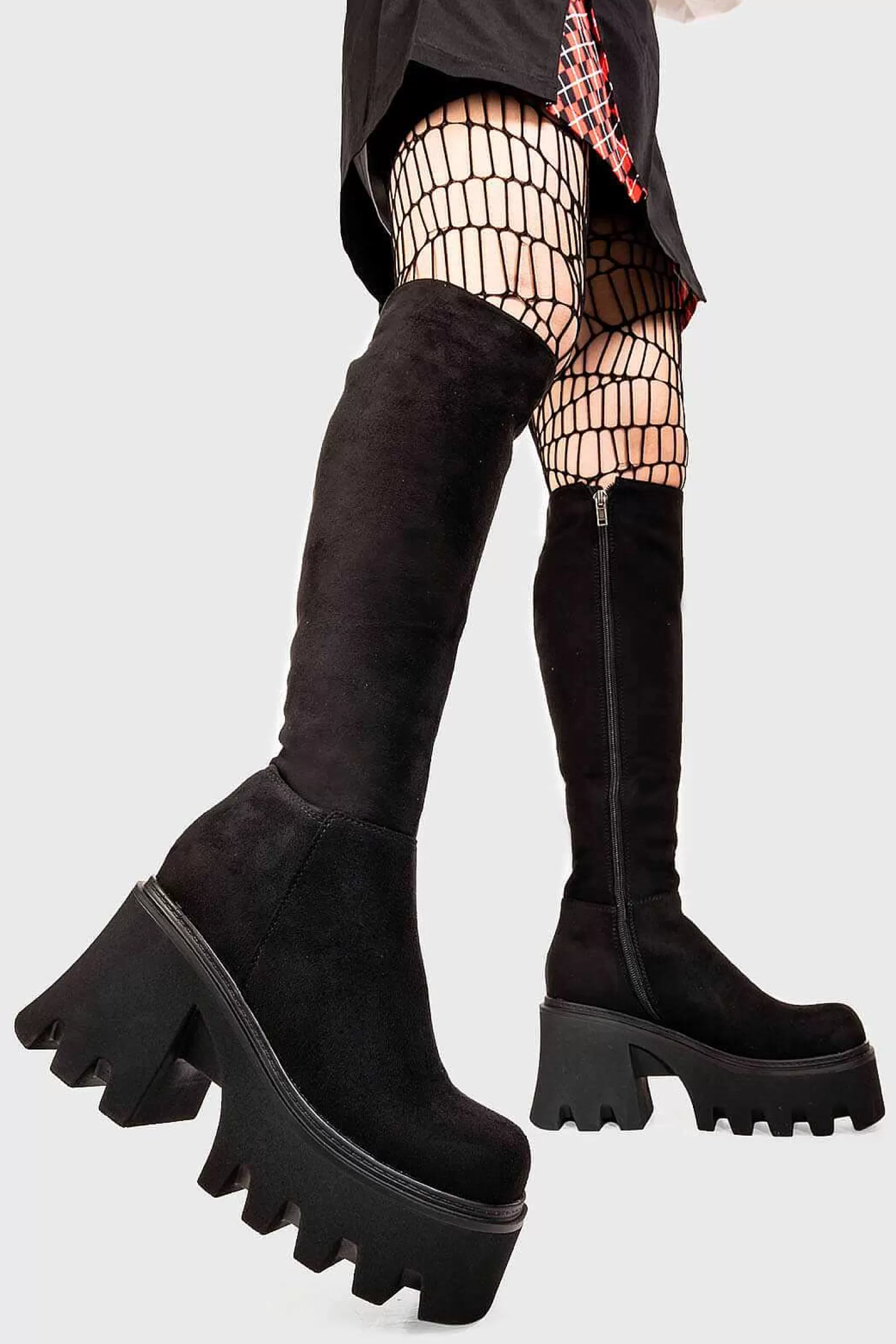 Lamoda Knee High>Ready Chunky Platform Knee High Boots