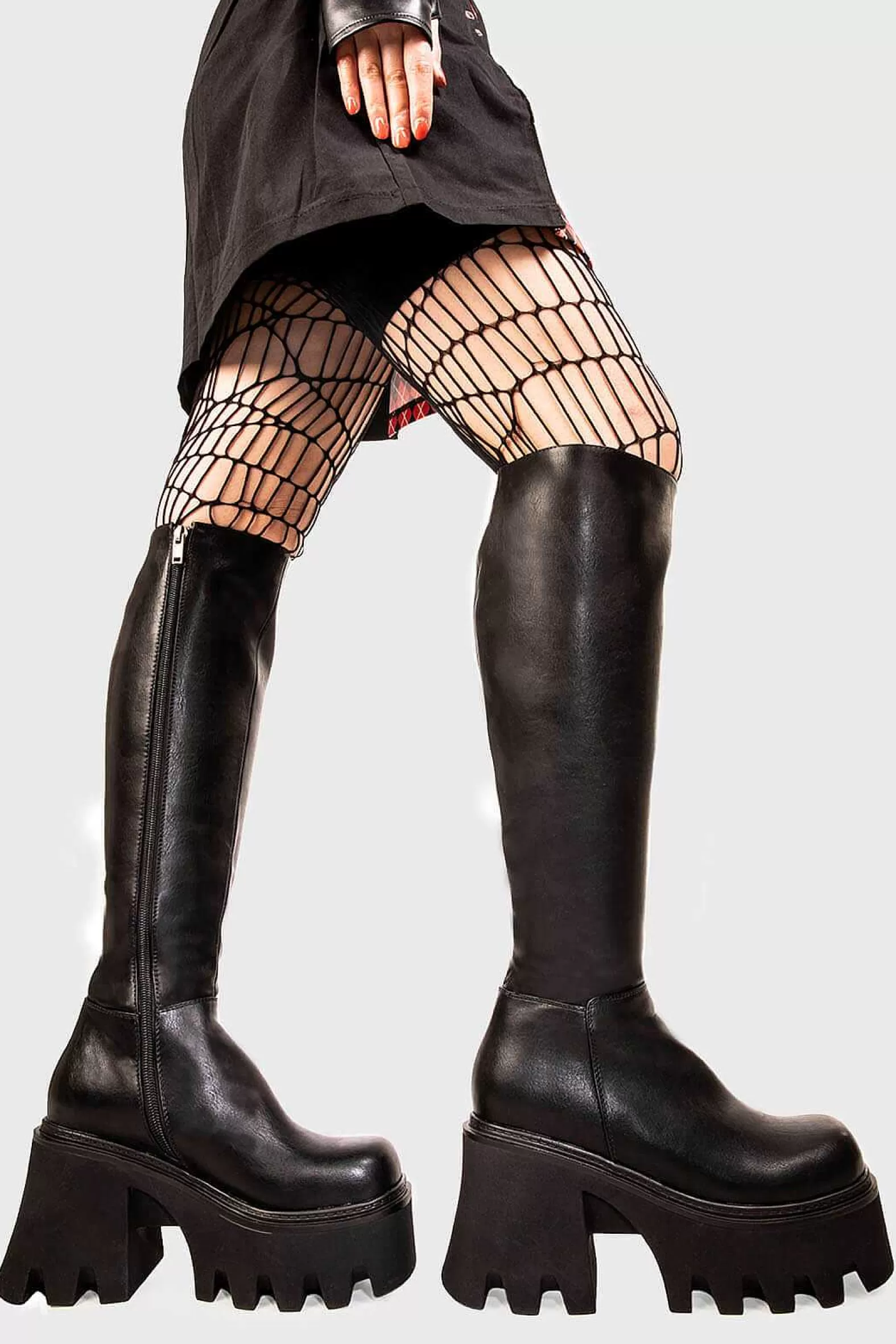 Lamoda Knee High>Ready Chunky Platform Knee High Boots