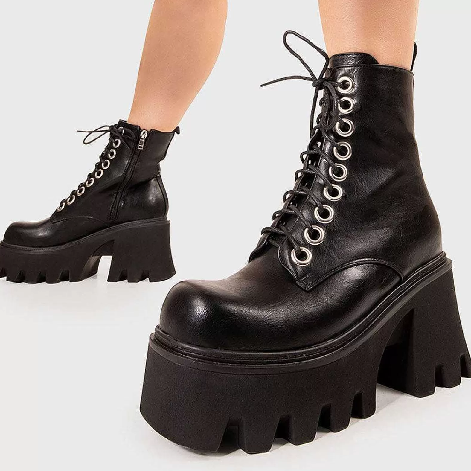 Lamoda Platform>Run To You Chunky Platform Ankle Boots